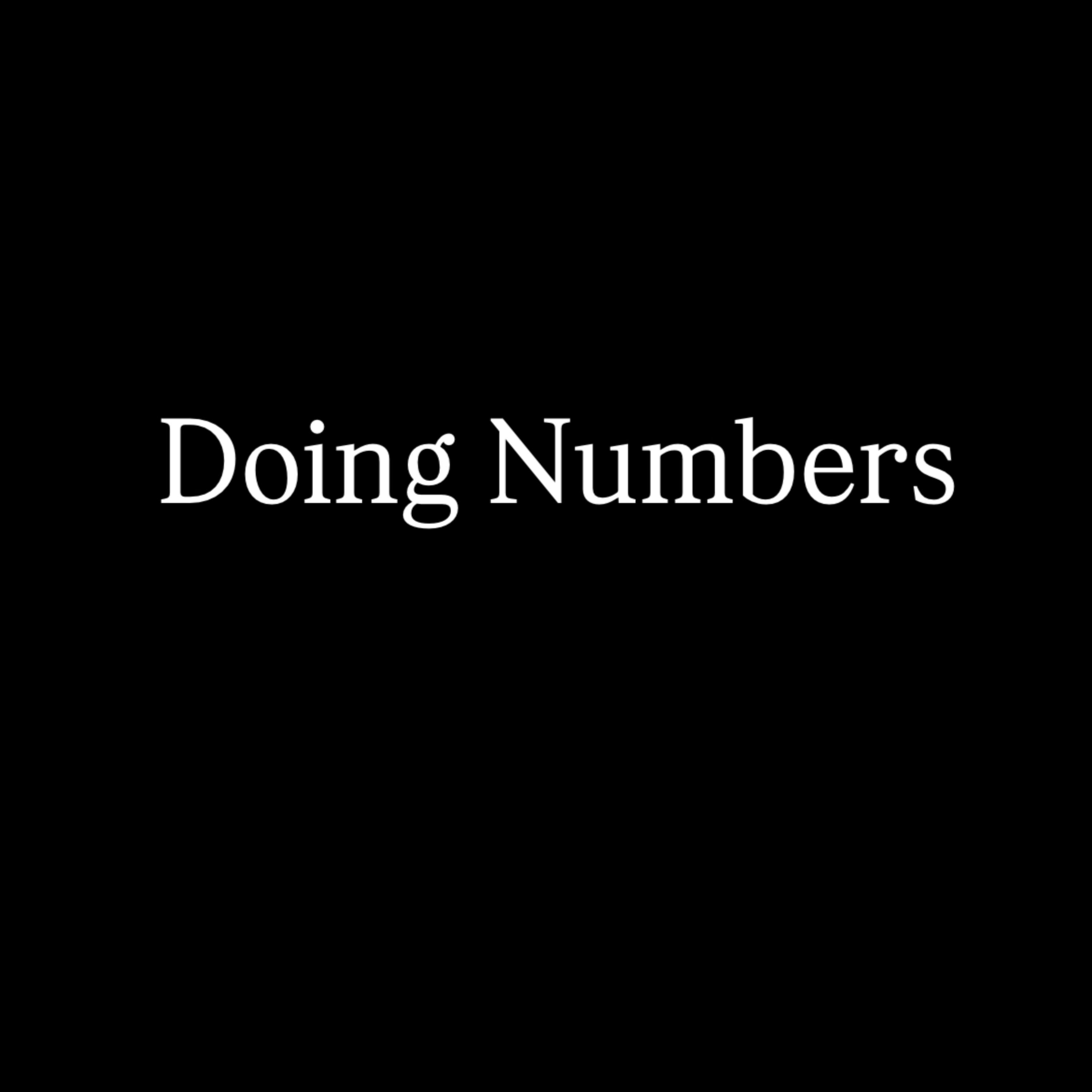 Doing Numbers by Dalijha Hancock cover art