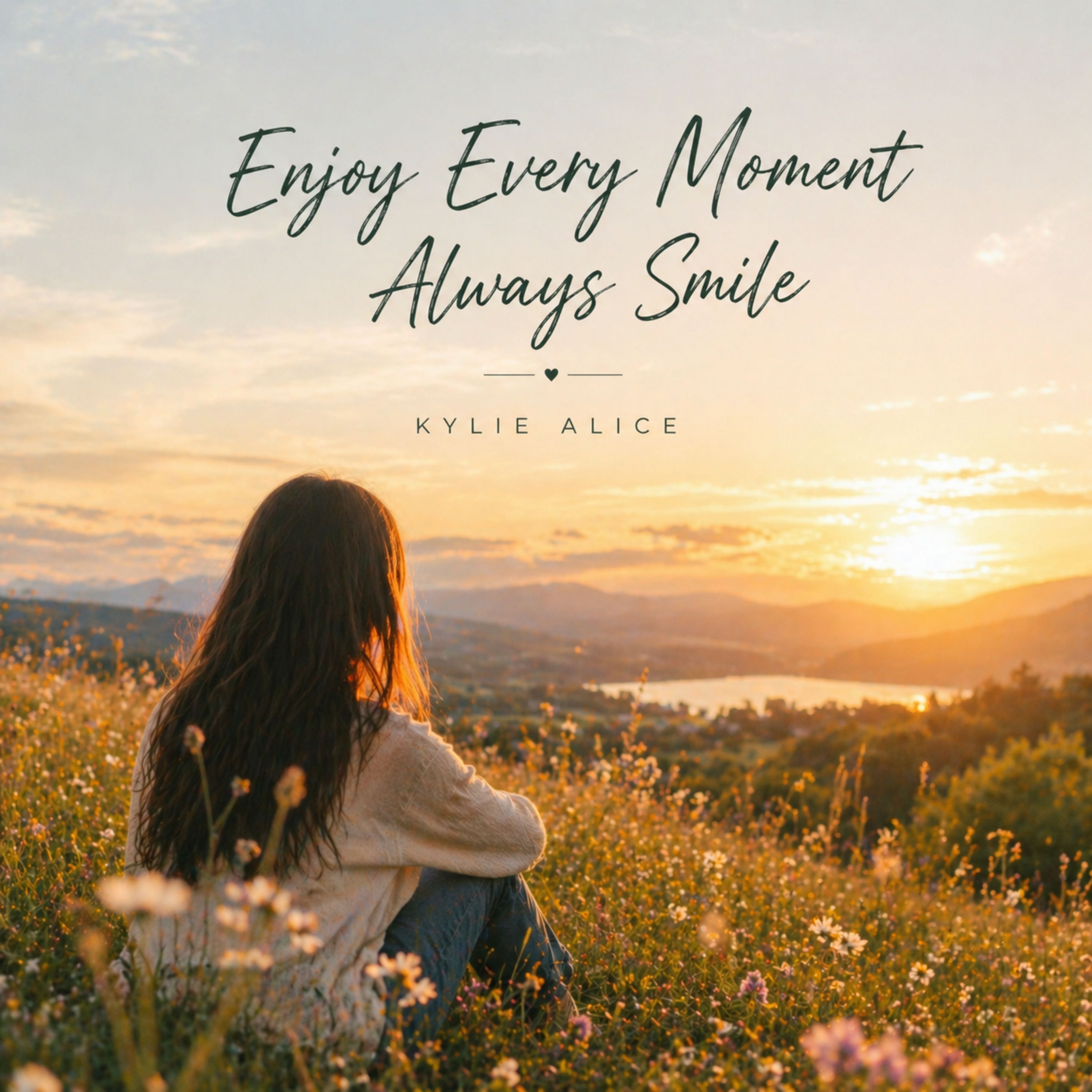 Enjoy every moment, always smile artwork