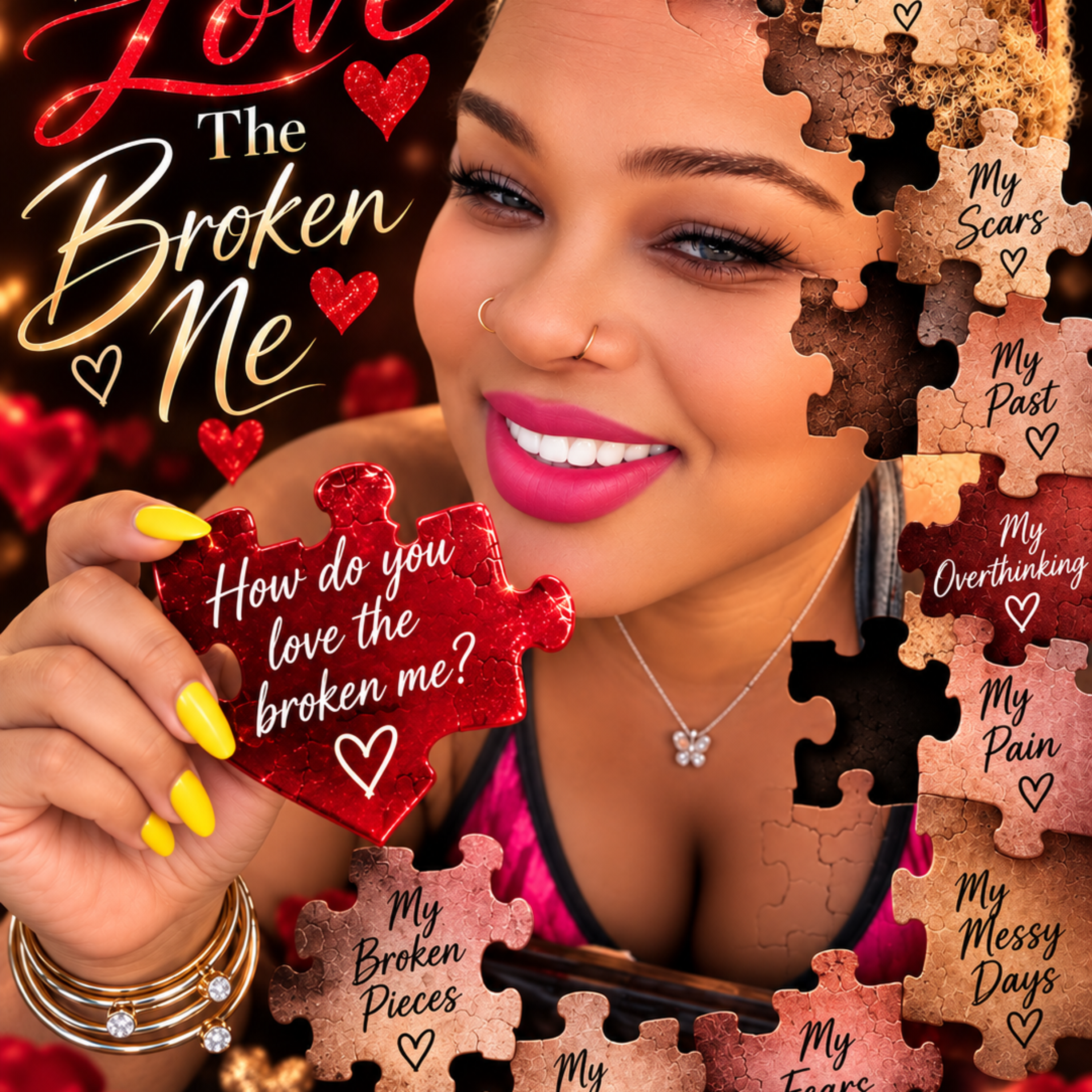 How Do You Love The Broken Me by QueenCity Cavie cover art
