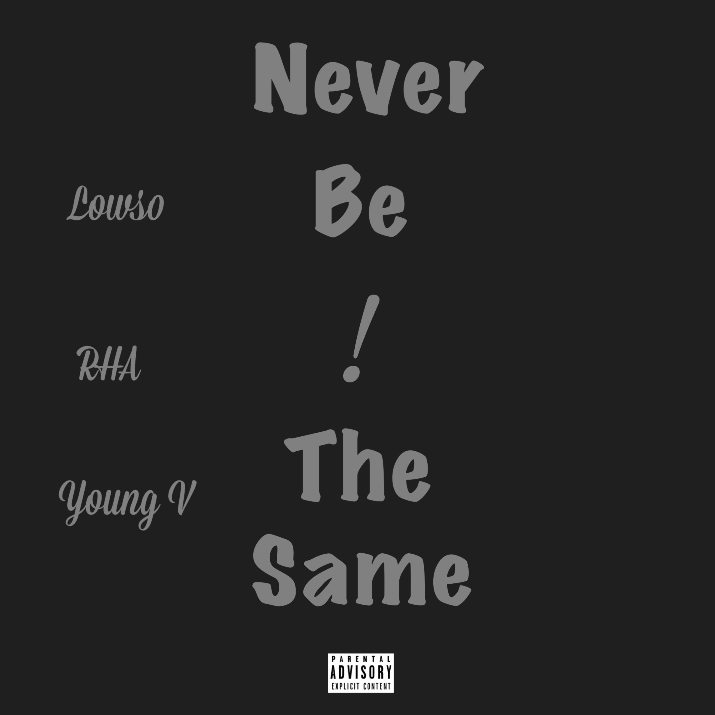 Never Be the Same artwork