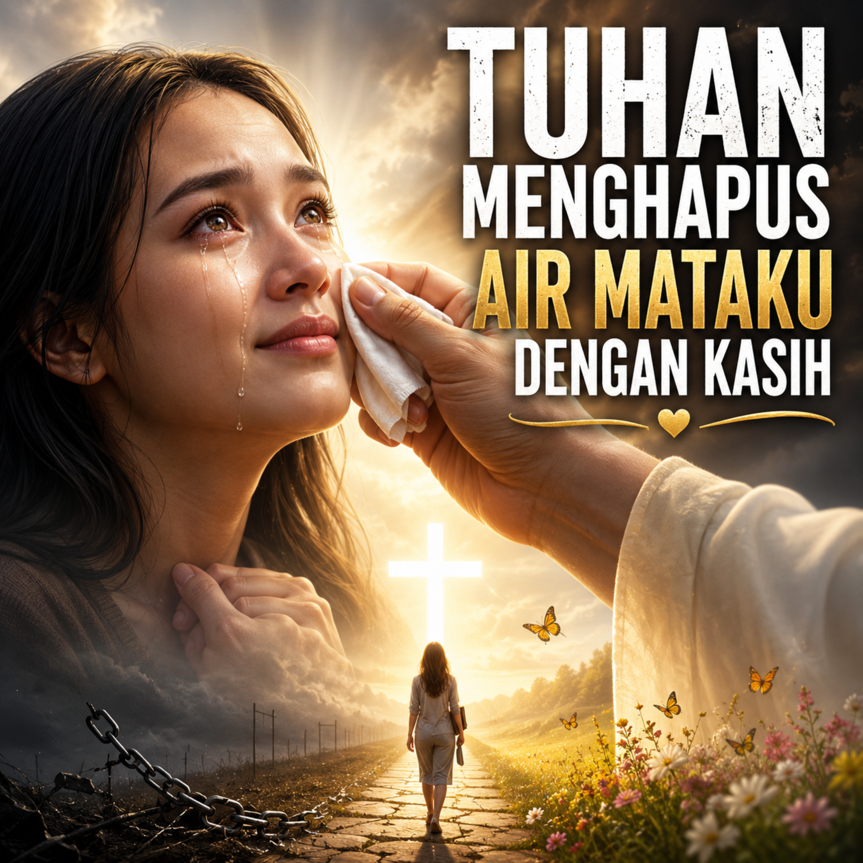 Tuhan Menghapus Air Mataku Dengan Kasih by PUJI WORSHIP cover art