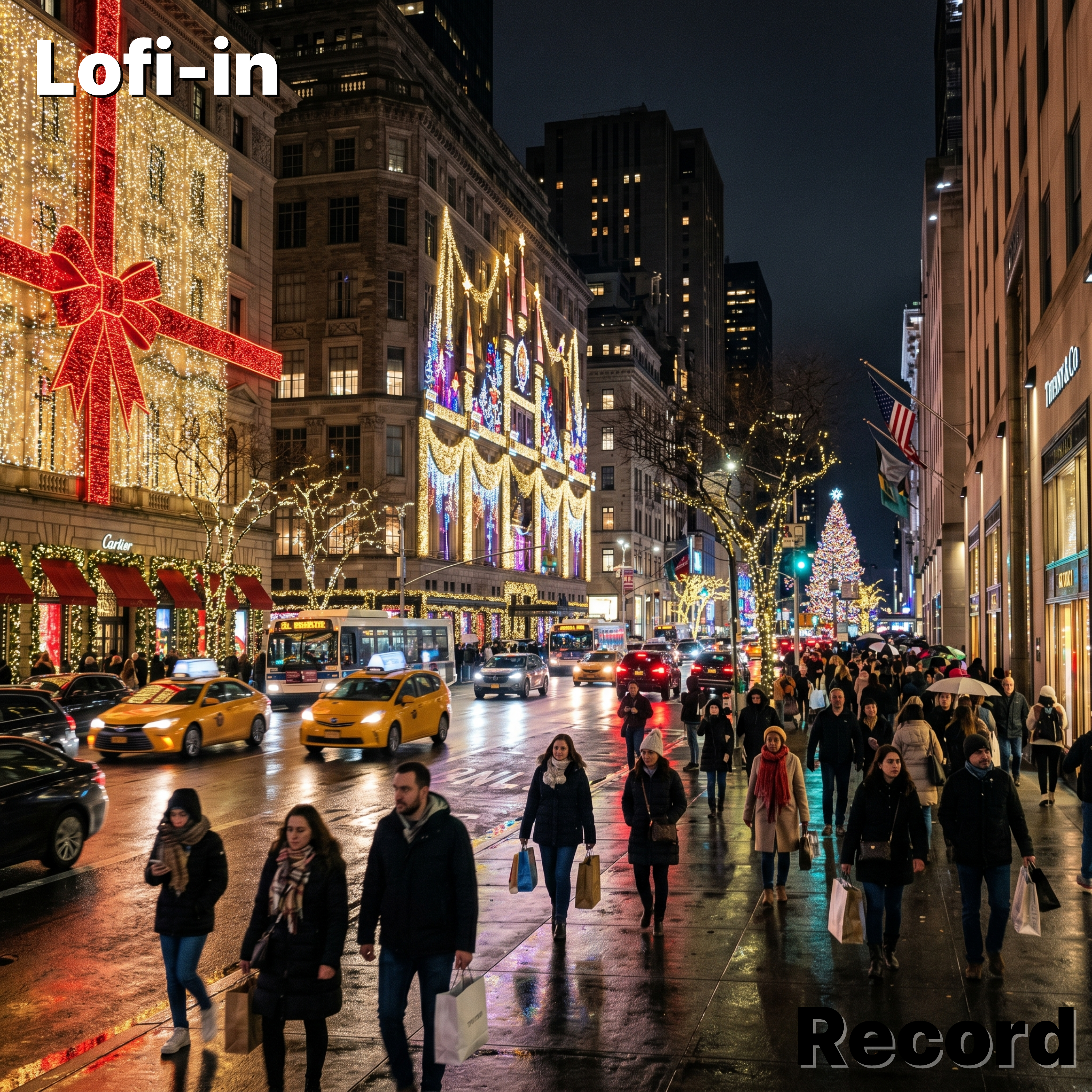 Christmas in New York by Lofi-in cover art