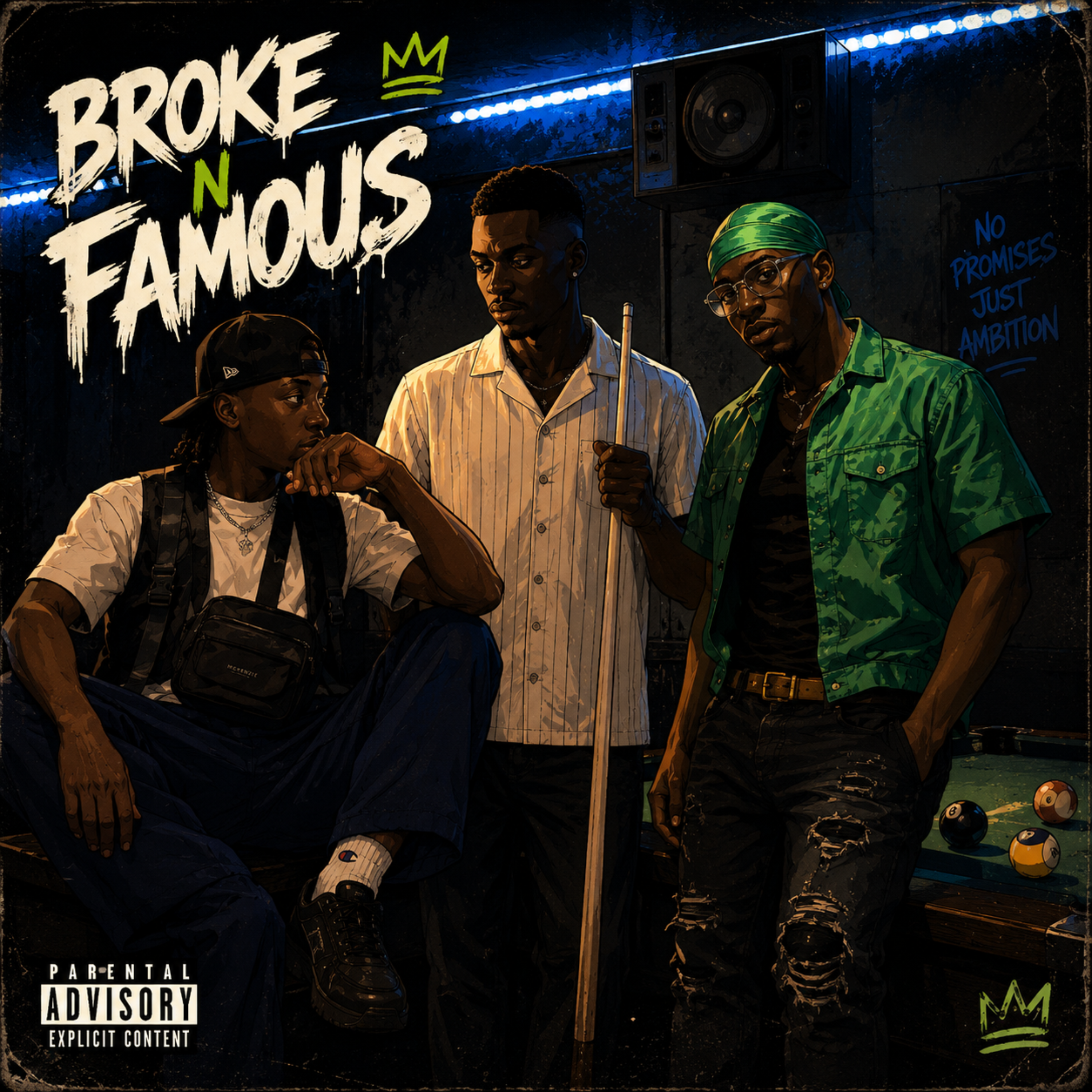 Broke N' Famous by King Alli cover art