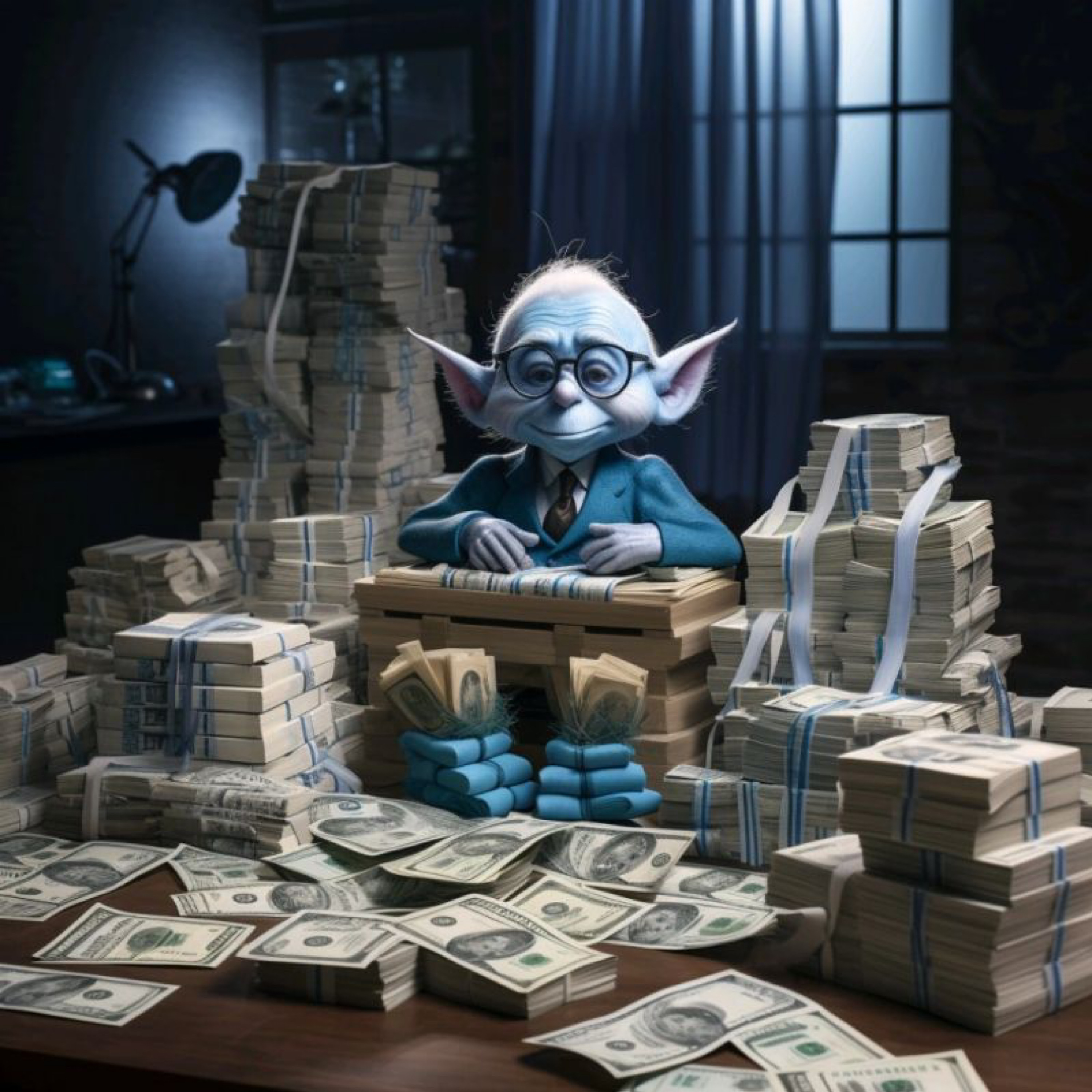 PAPA SMURF artwork