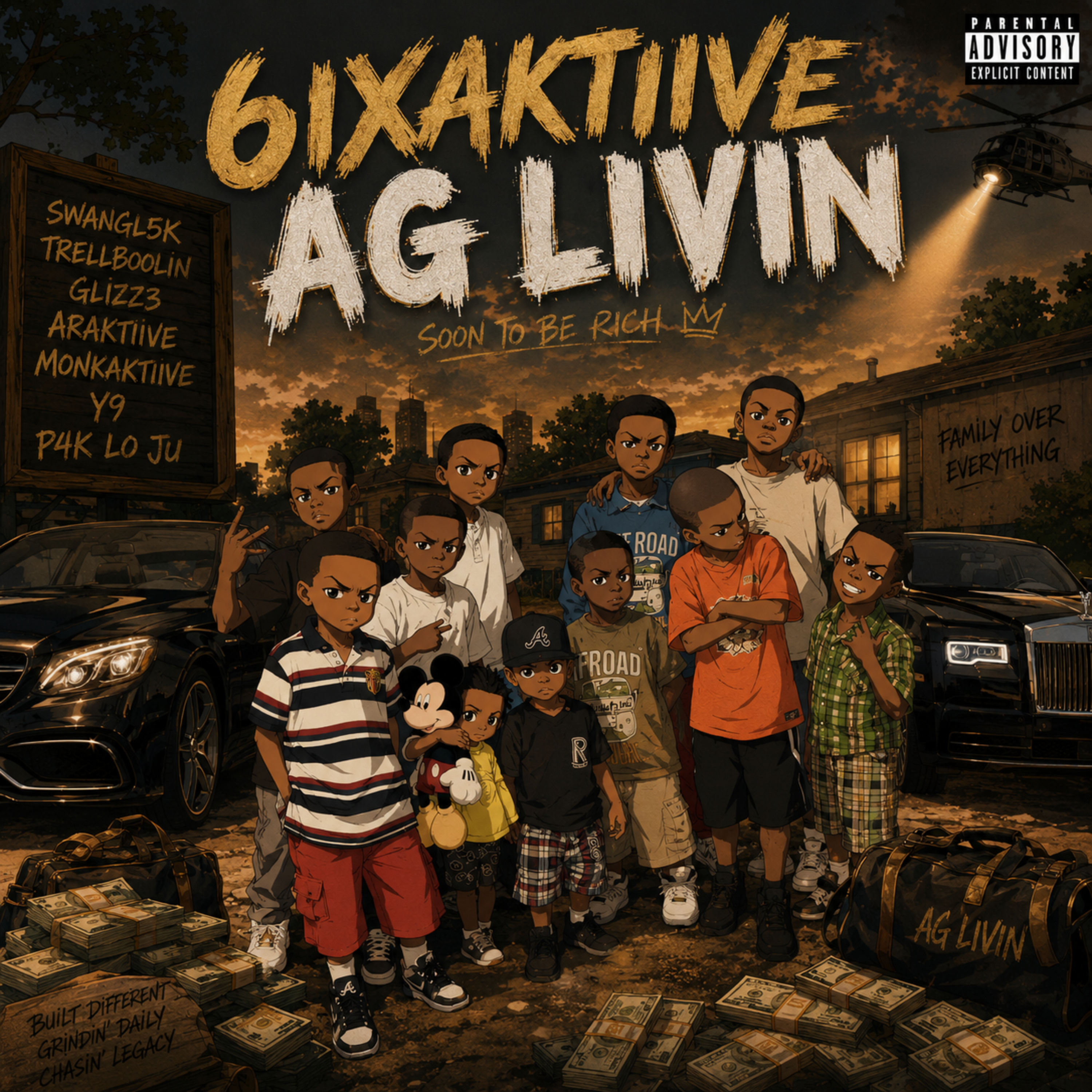 AG LIVIN by 6ixaktiive cover art