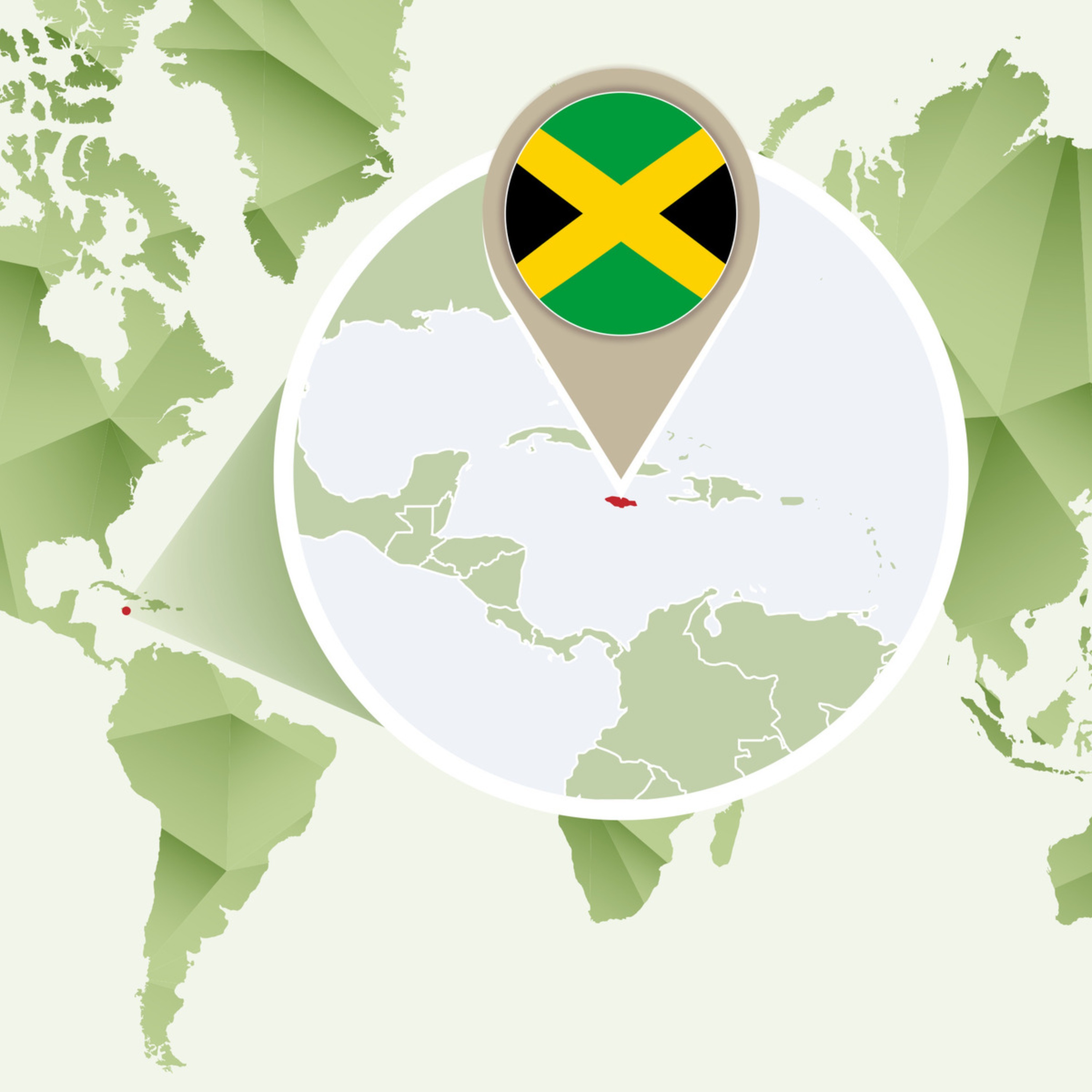 Land of Wood and Water / Jamaica artwork
