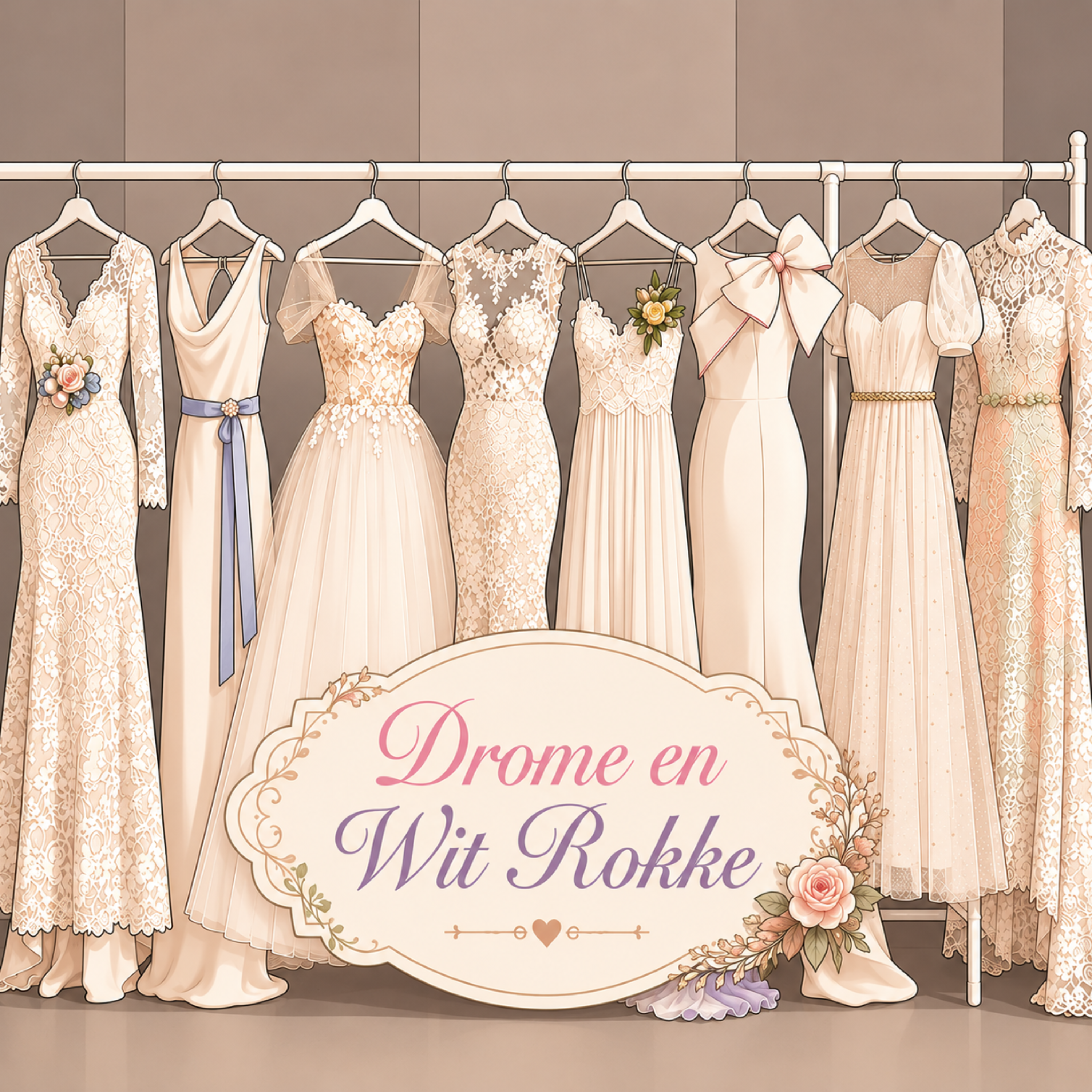 Drome en Wit Rokke by glow flower cover art