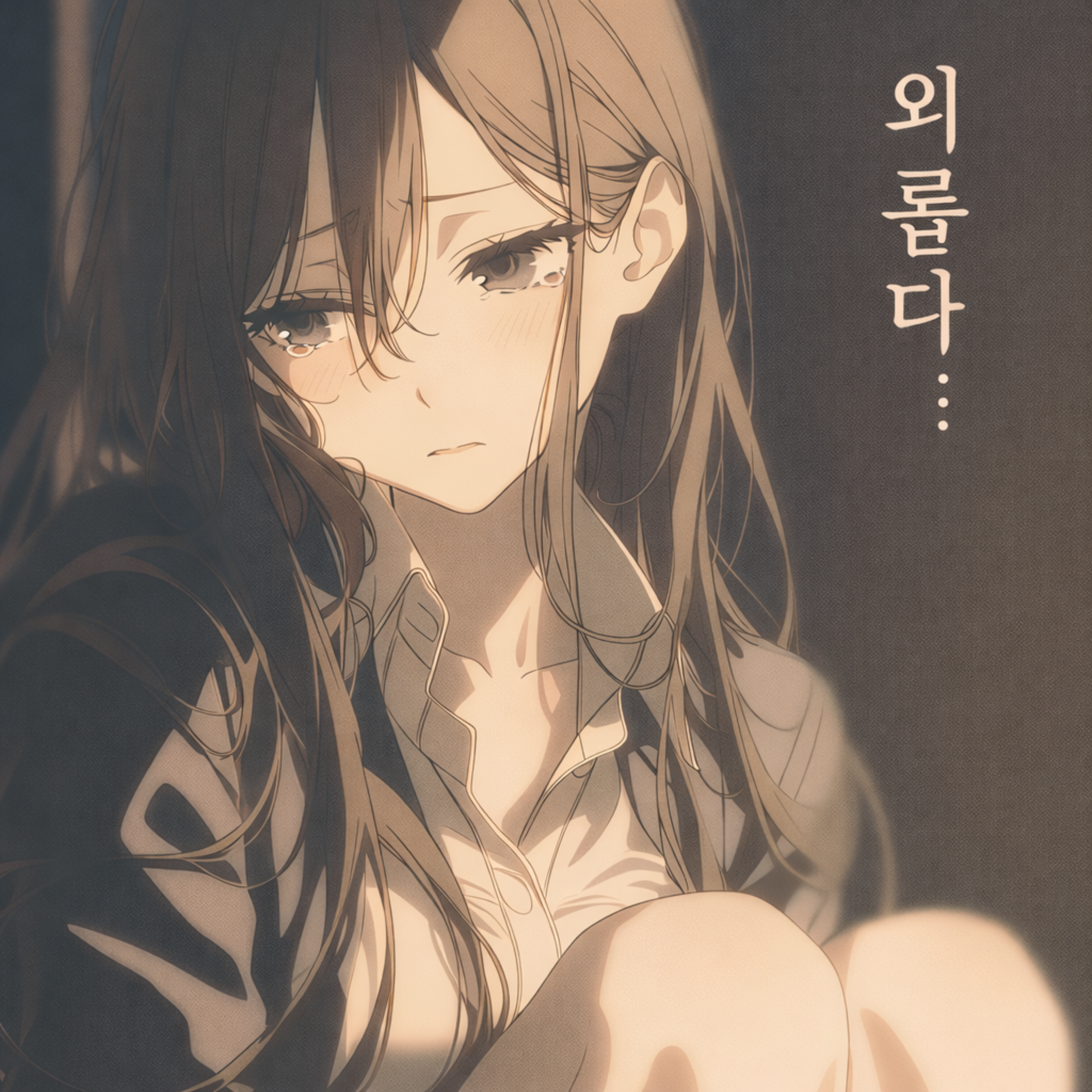 외롭다... artwork