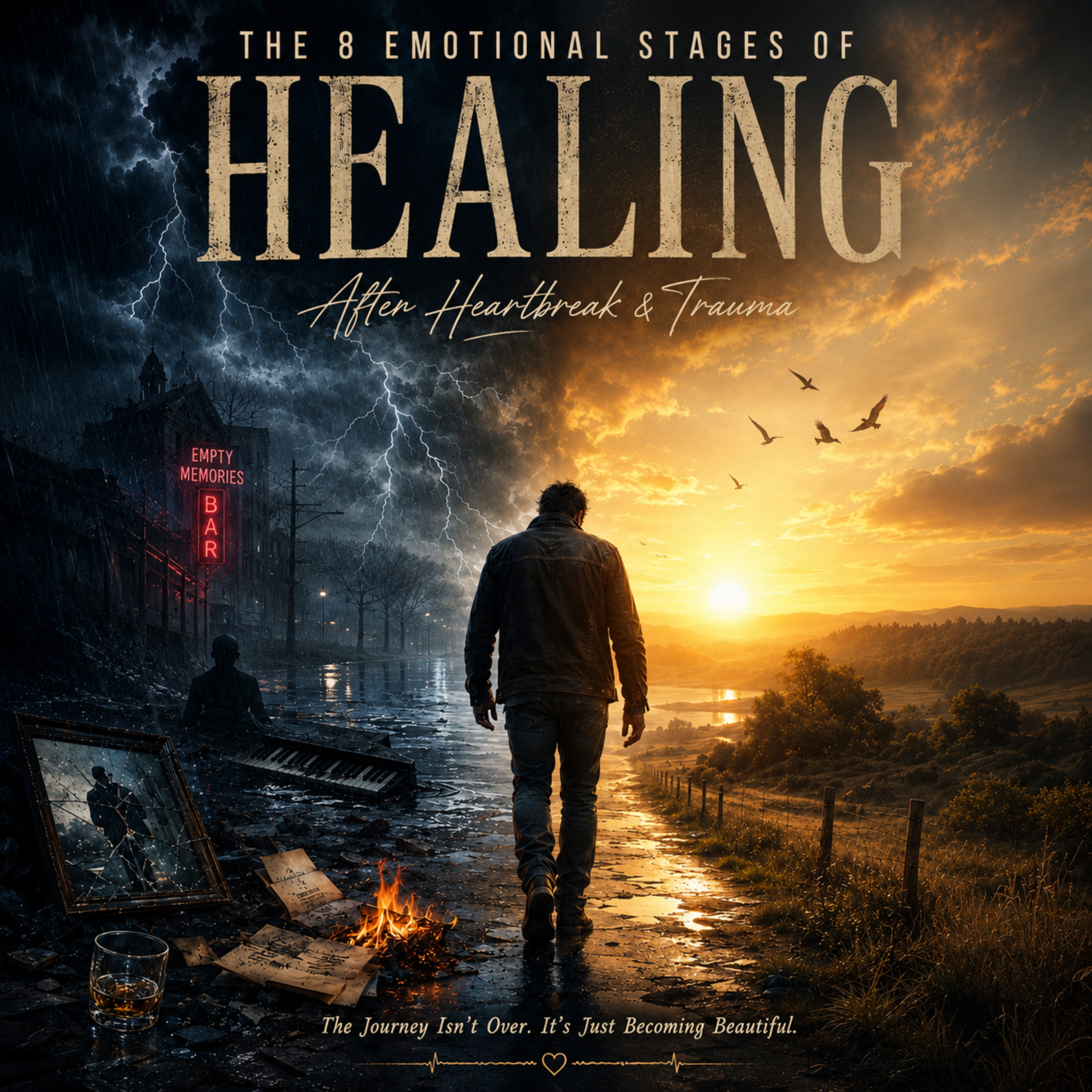 The 8 Emotional Stages Of HEALING by Gospel & Blues Meets Country cover art