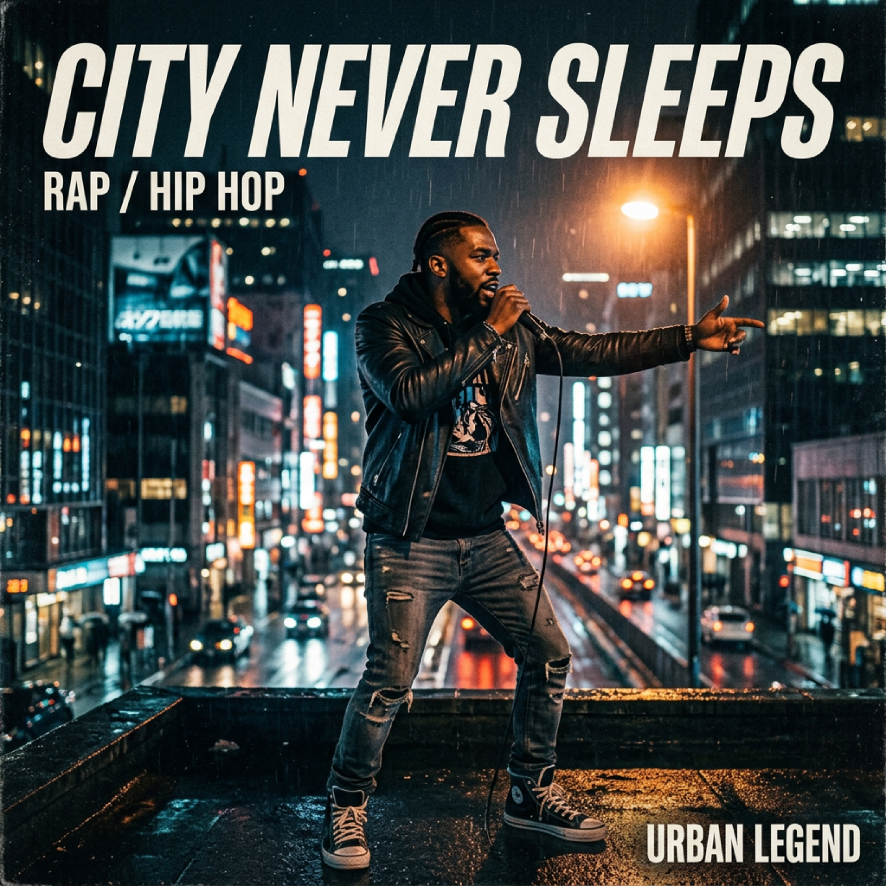City Never Sleeps by Samson Ohda  cover art