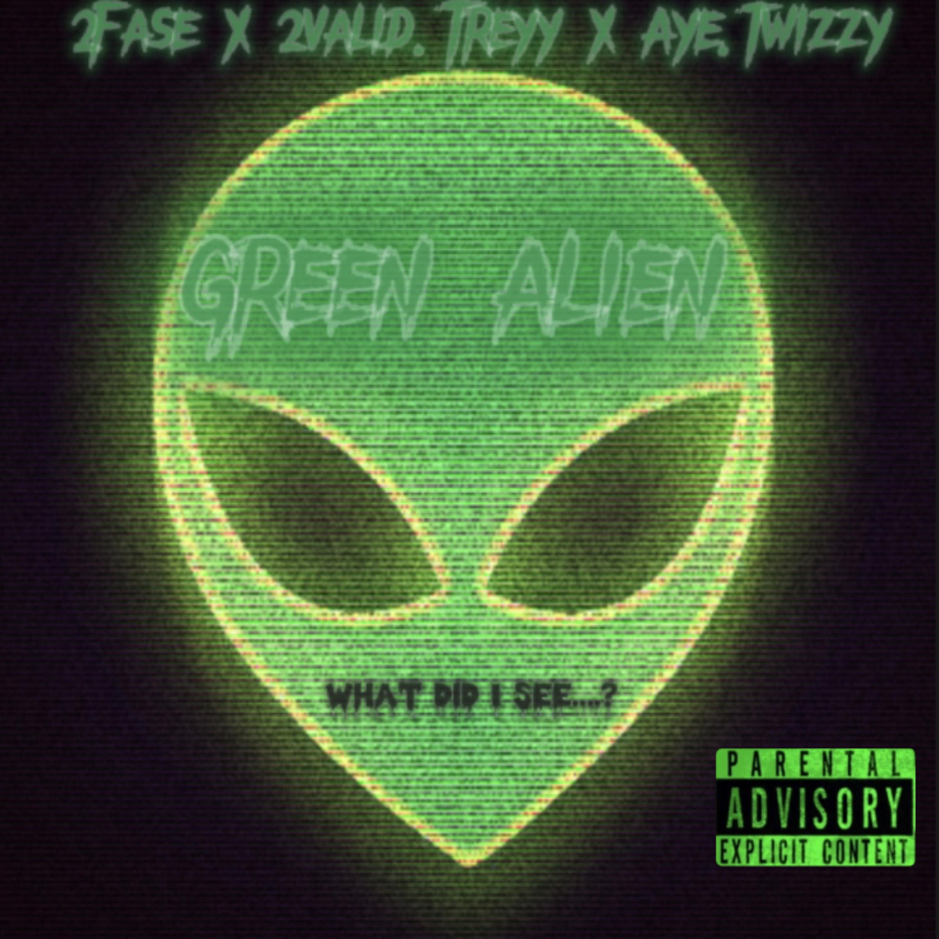 Green Alien artwork