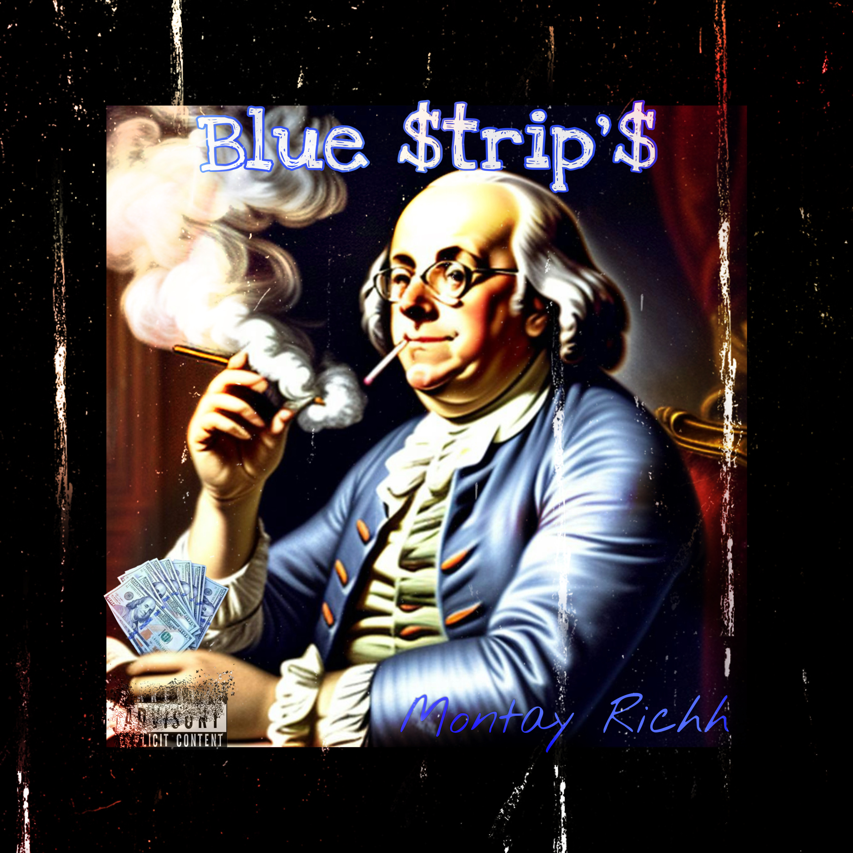 Blue Strips artwork