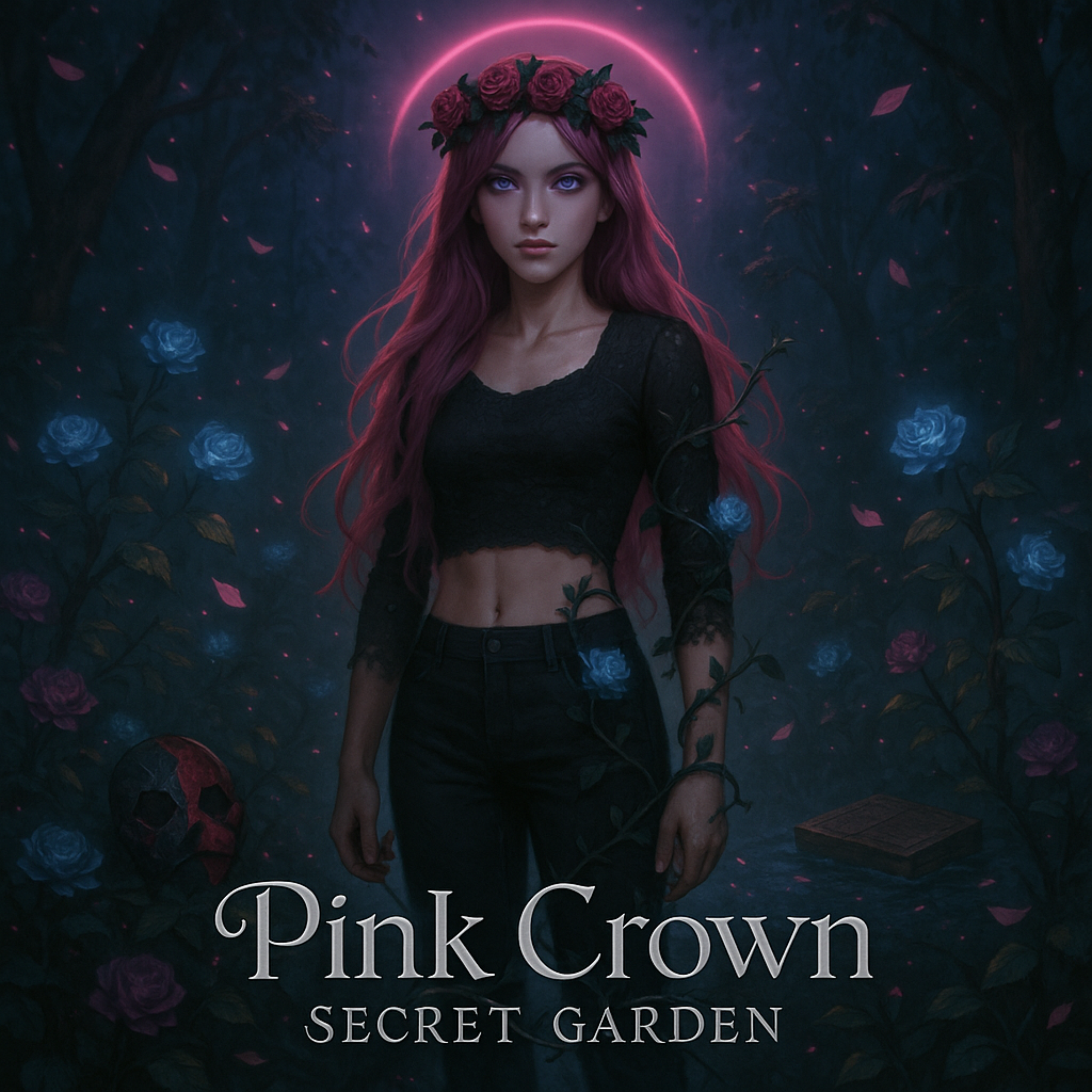Pink Crown: The Secret Garden artwork