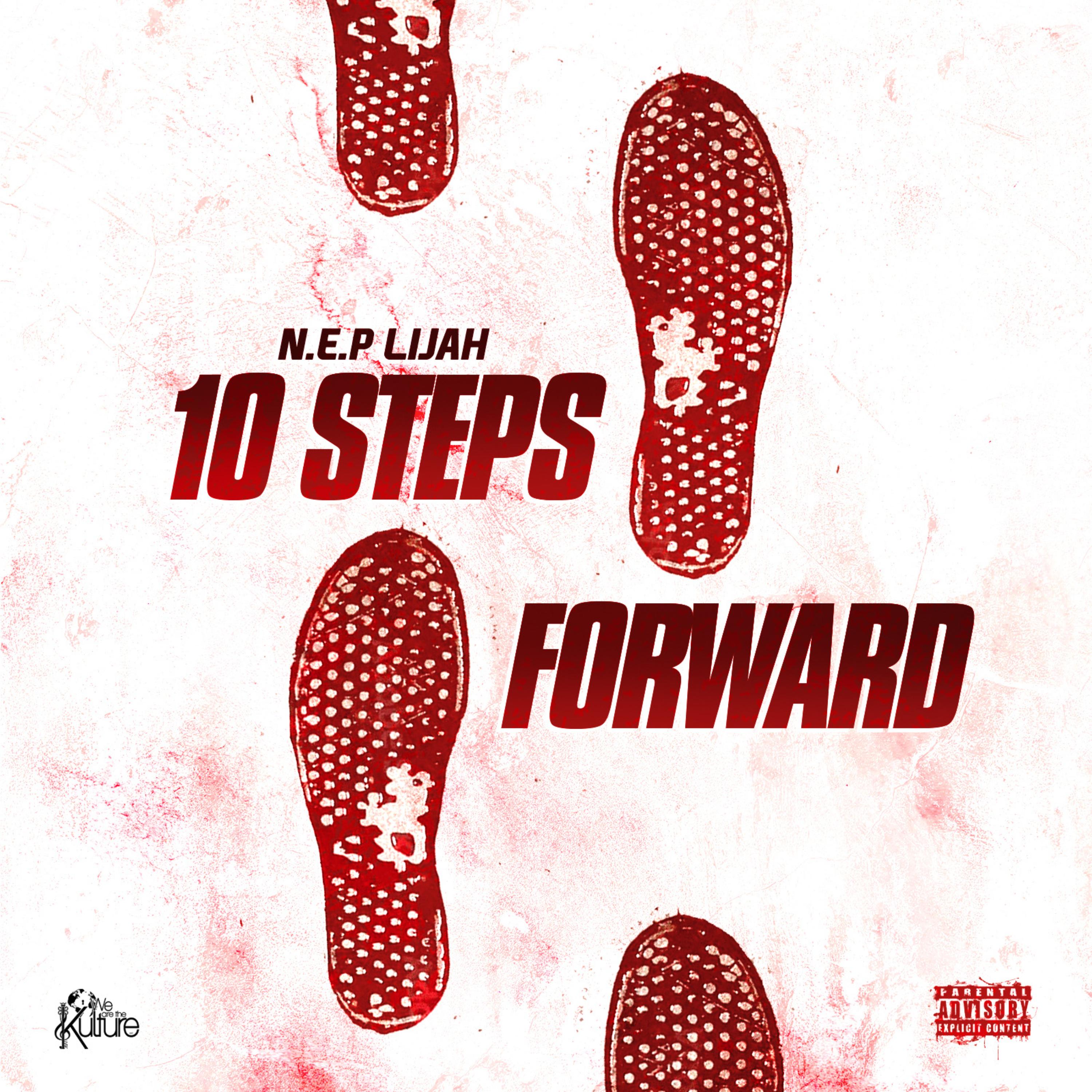 10 STEPS FORWARD artwork