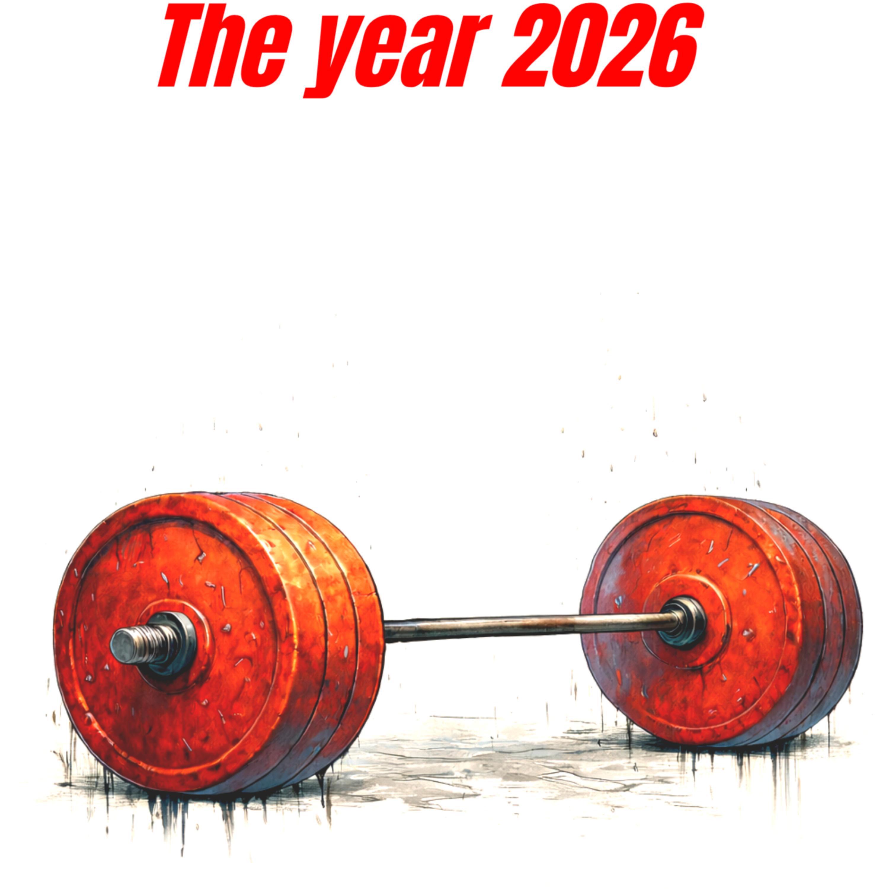 The year 2026 artwork