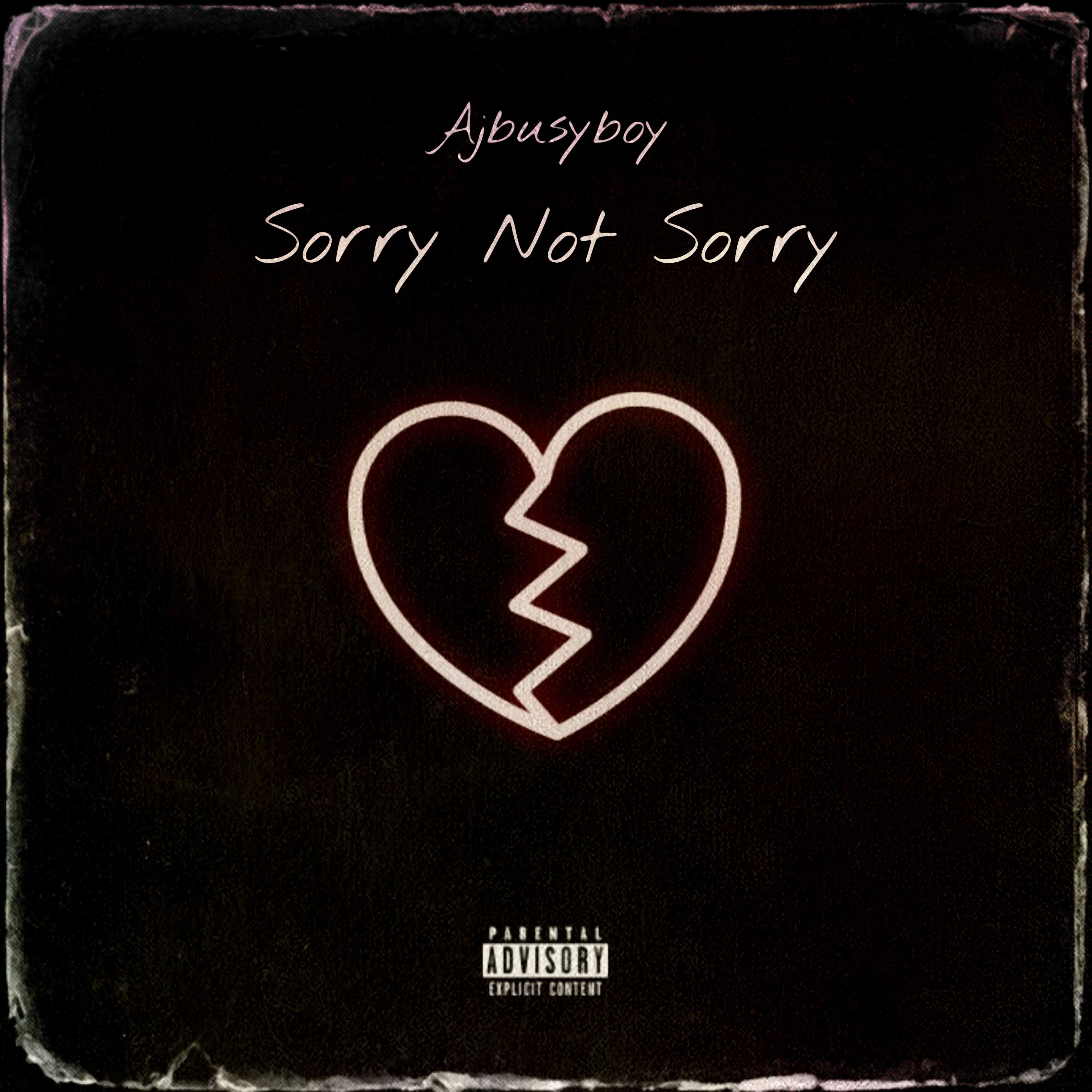Sorry Not Sorry artwork