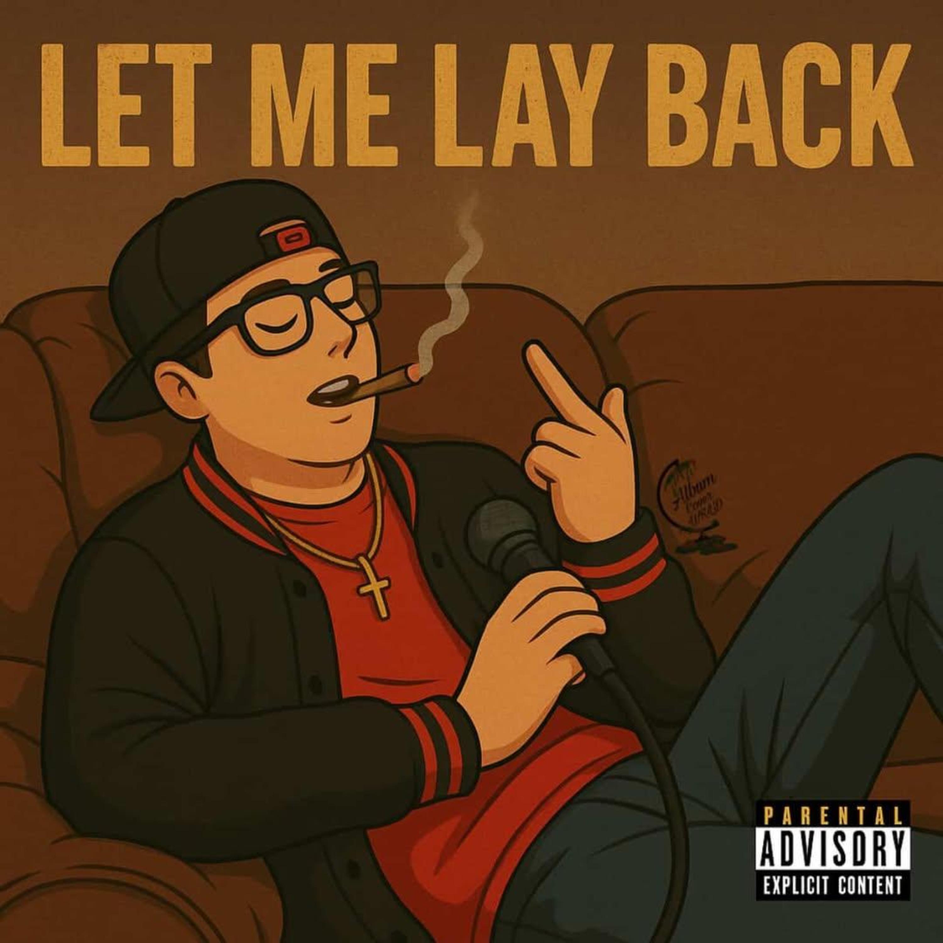 WLET ME LAY BACK artwork