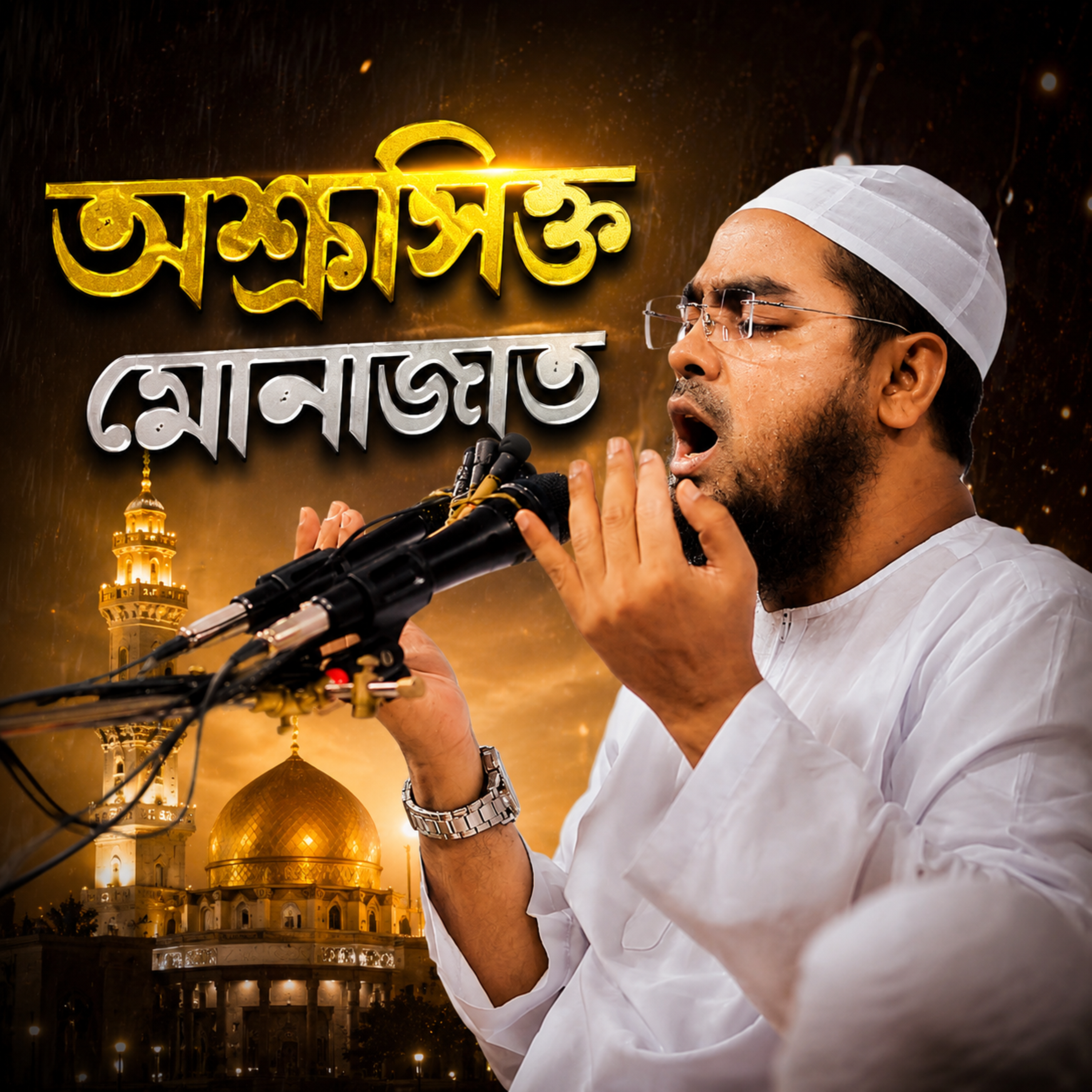 অশ্রুসিক্ত মোনাজাত (Kannar Munajat) by Hafizur Rahman Siddique cover art