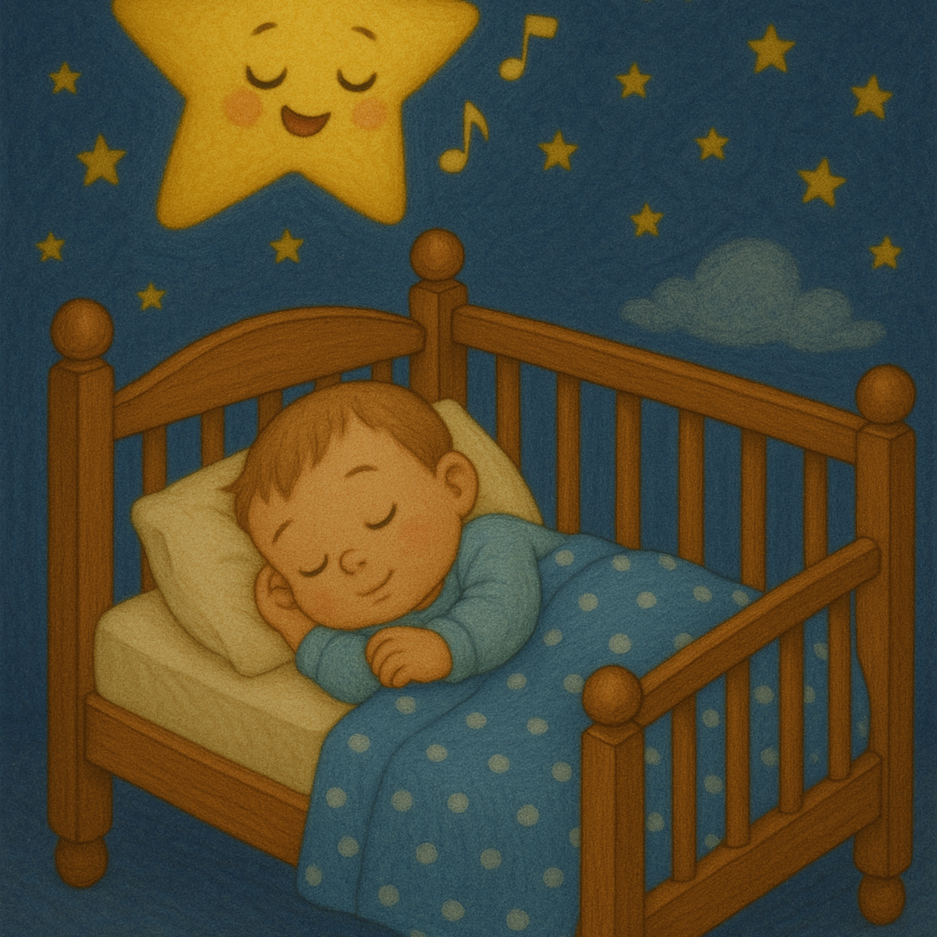 Relajación Nocturna Segura para Descanso de Bebés artwork
