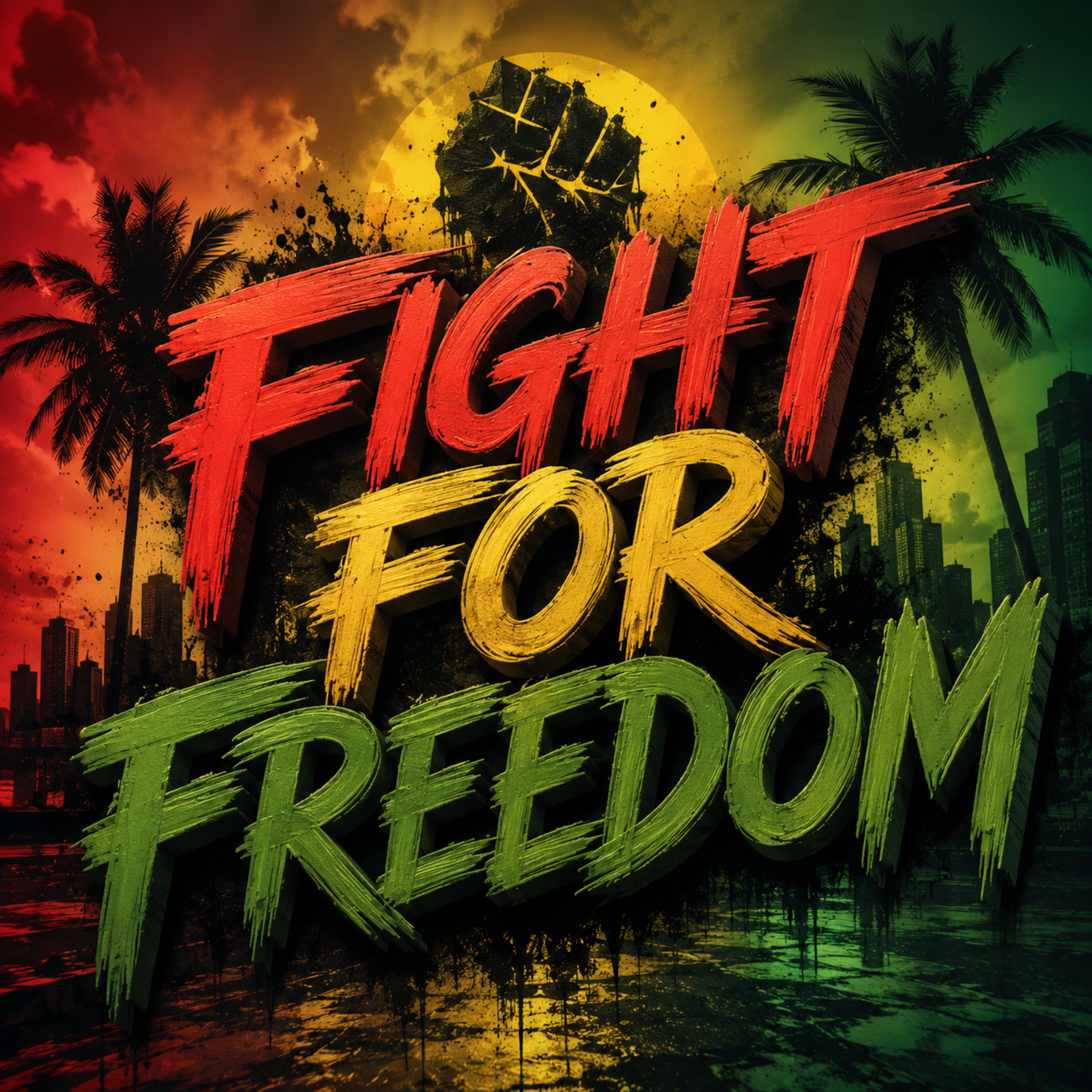 Fight for Freedom by Roshan Wishwajith cover art