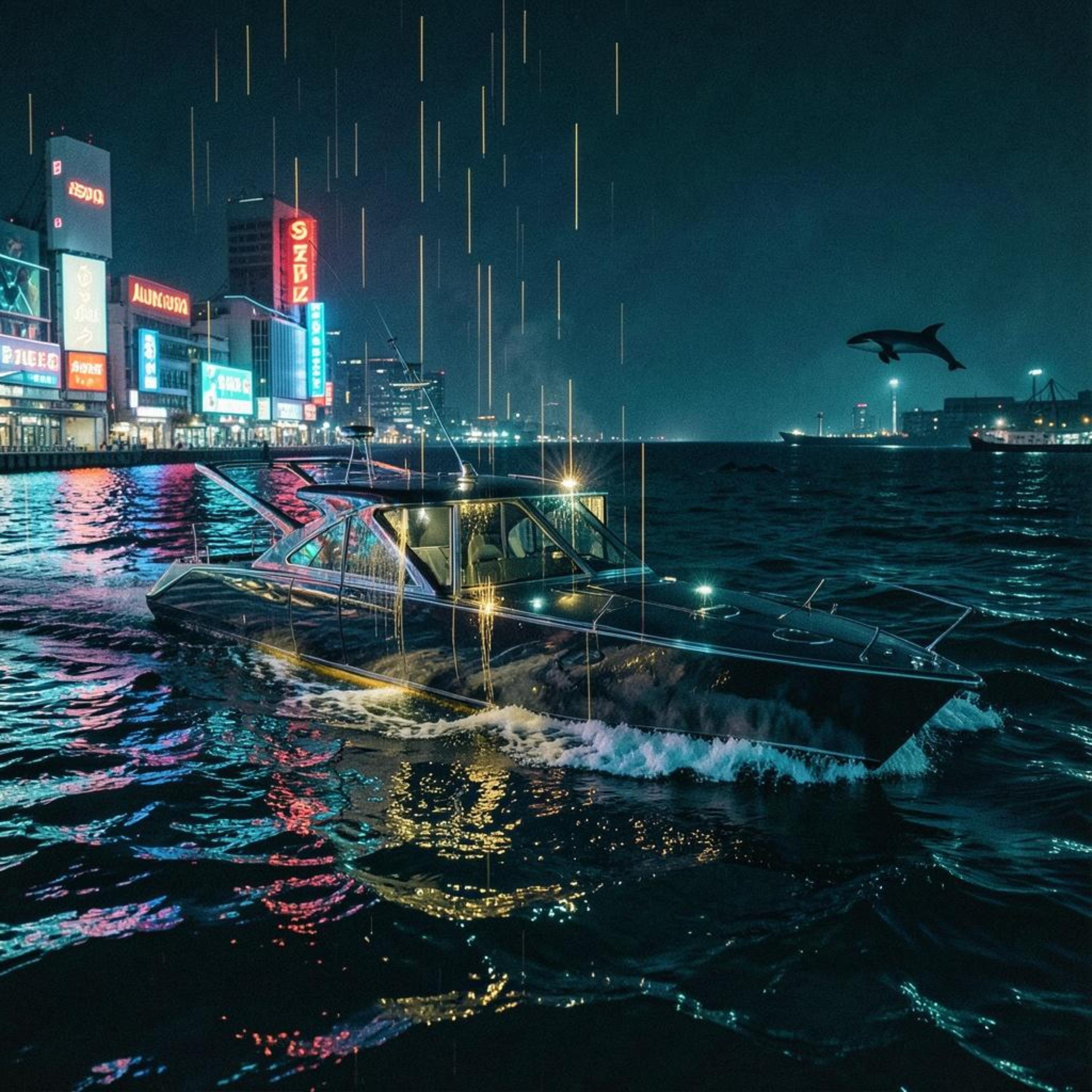 東京の夜… 光る夢 by Kid Nebula Gold cover art