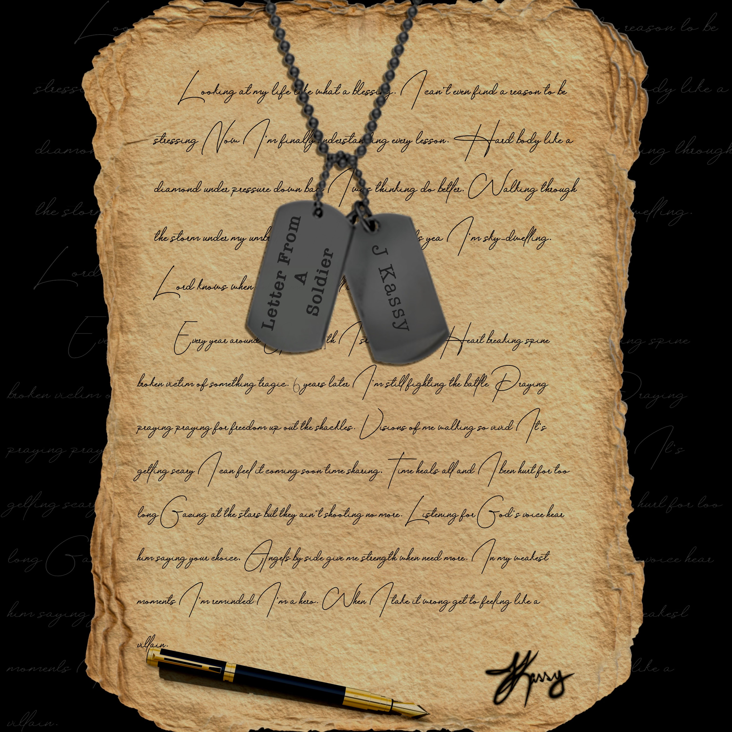 Letter From A Soldier artwork