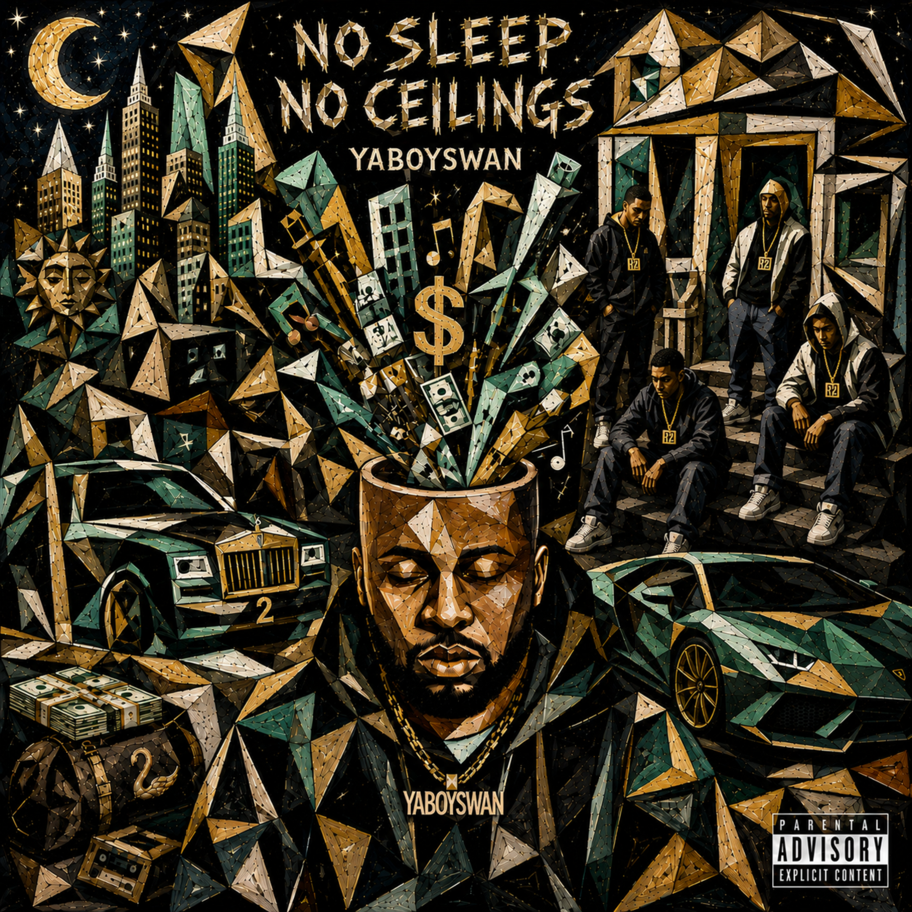 No Sleep, No Ceilings by Yaboyswan cover art