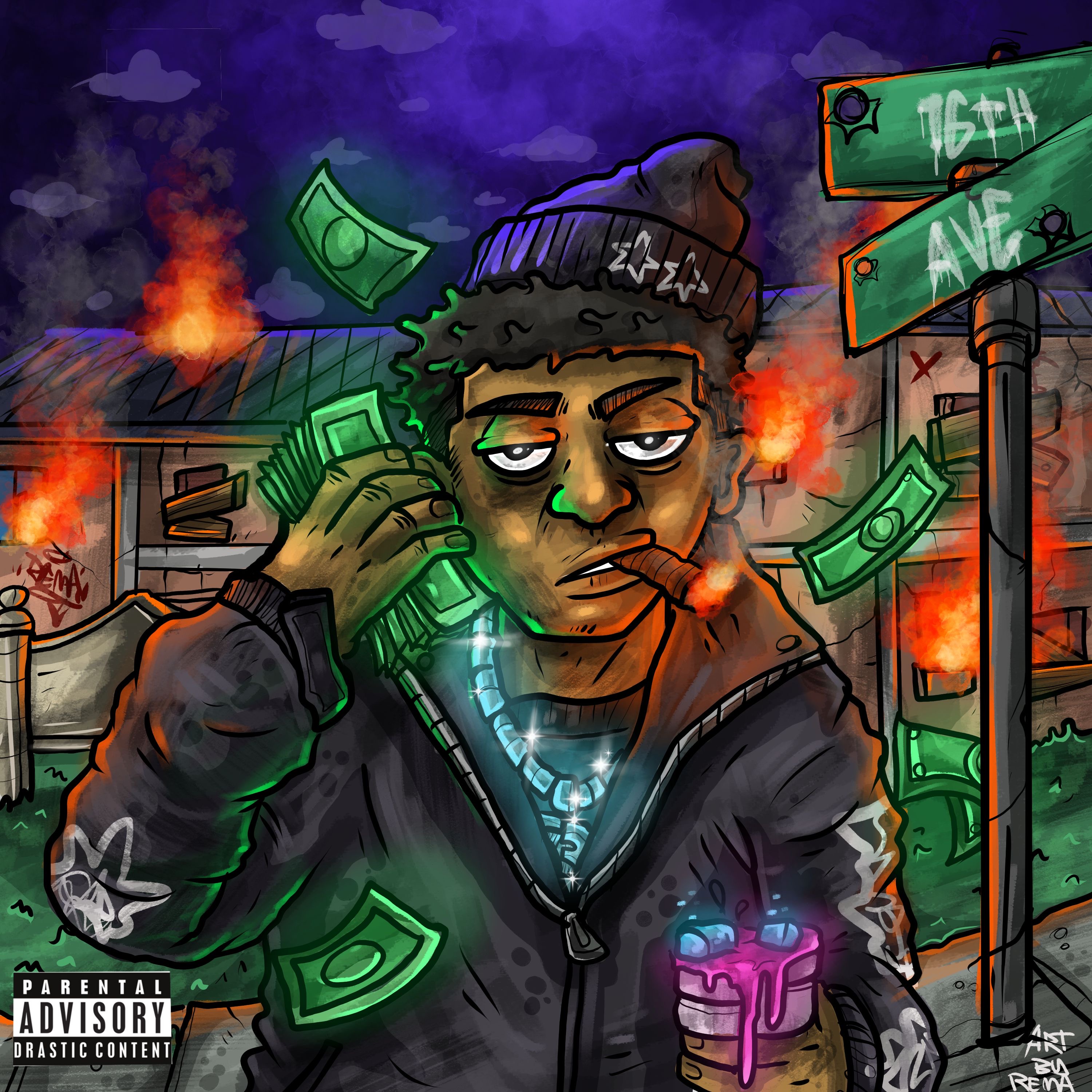 Turnt Up From Hot Shi artwork