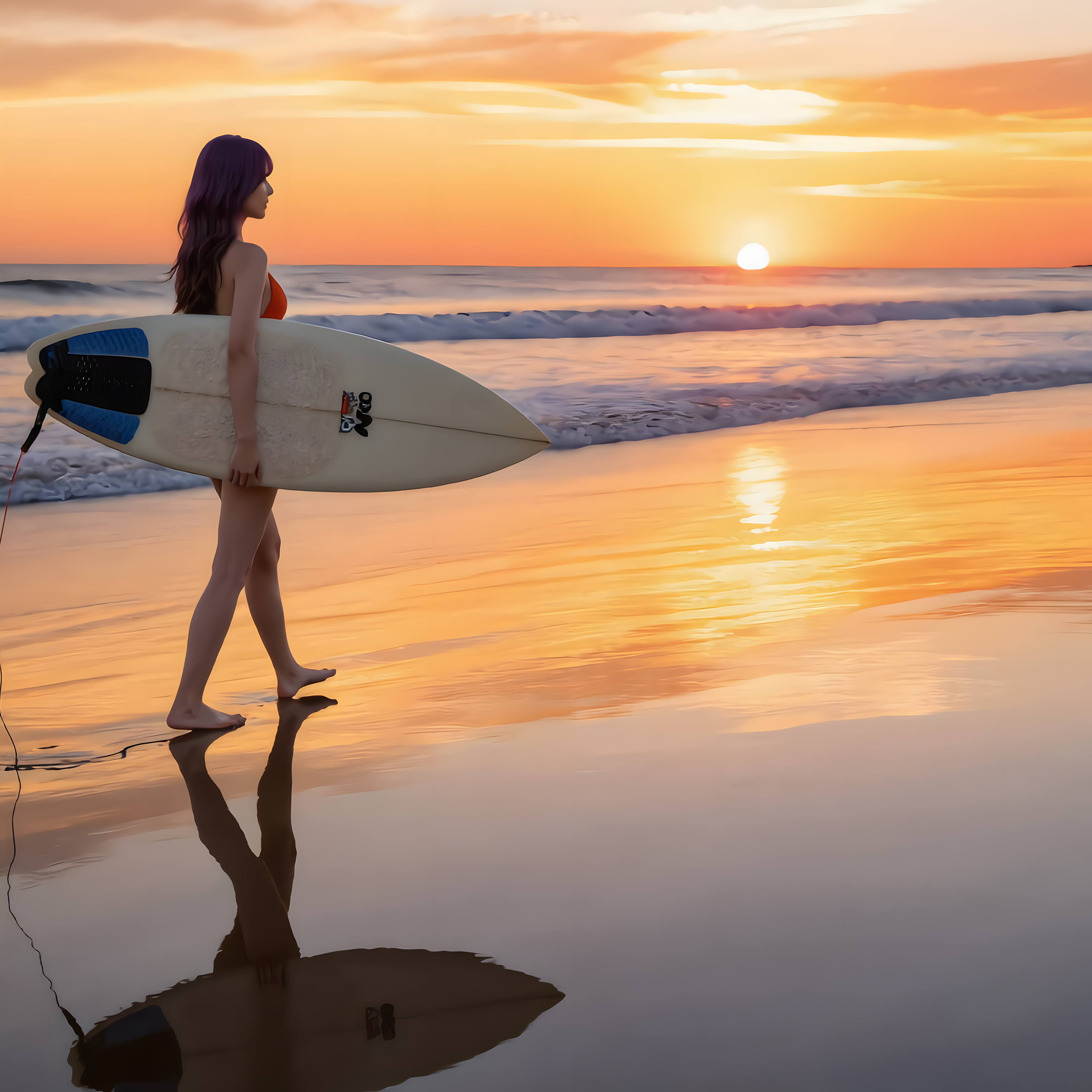 Riding the Waves artwork