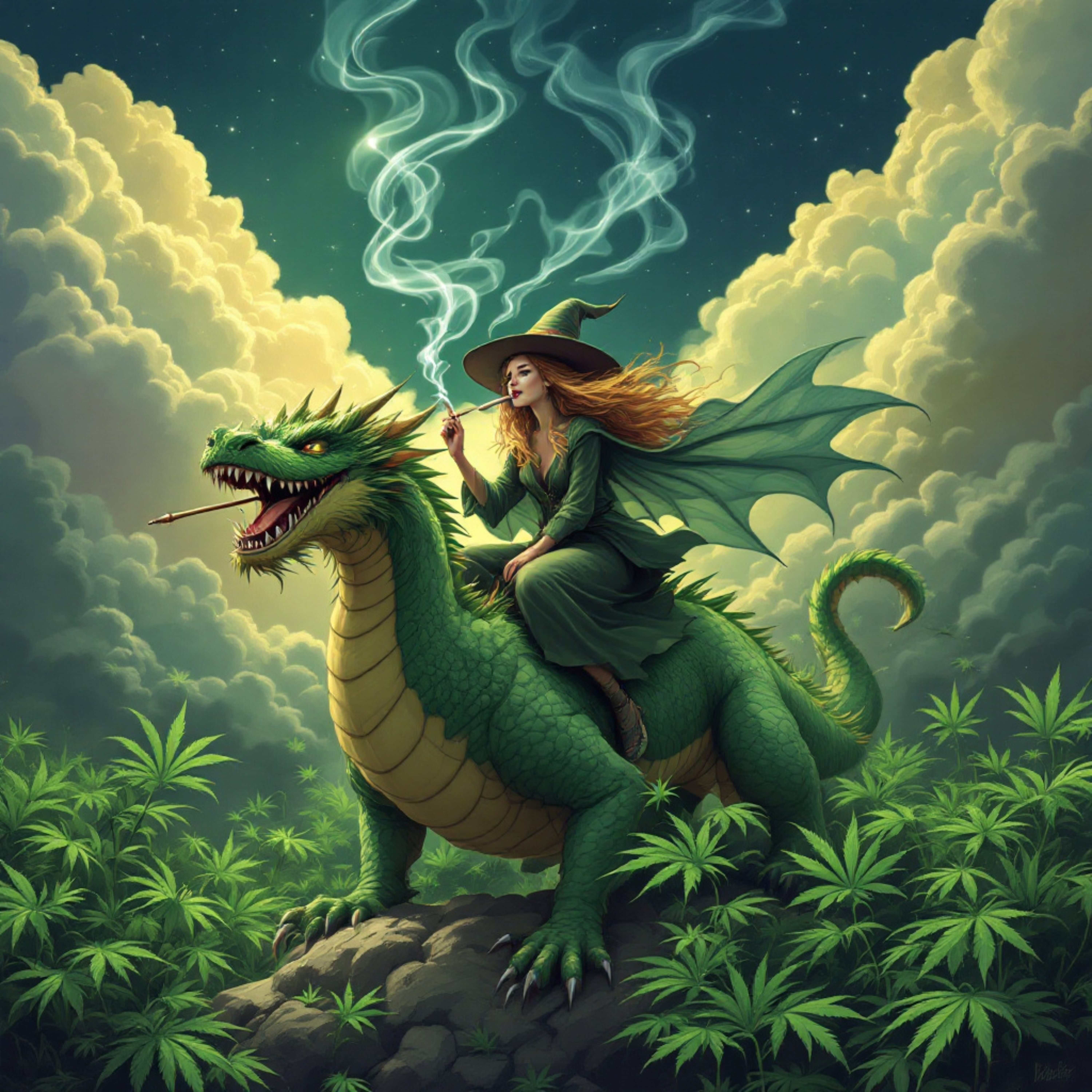 Weed Witch artwork
