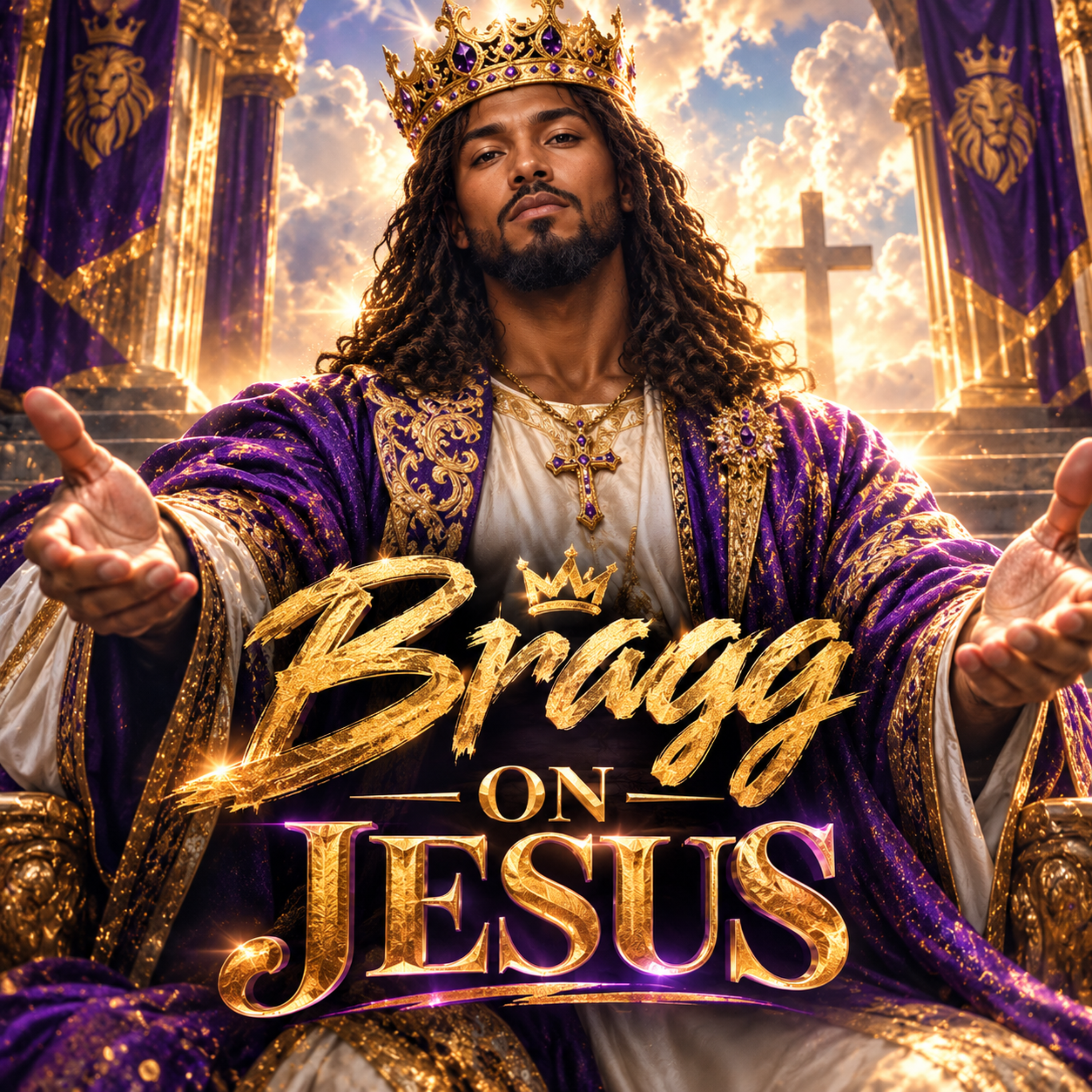 Bragg On Jesus by Evangelist Roberts cover art