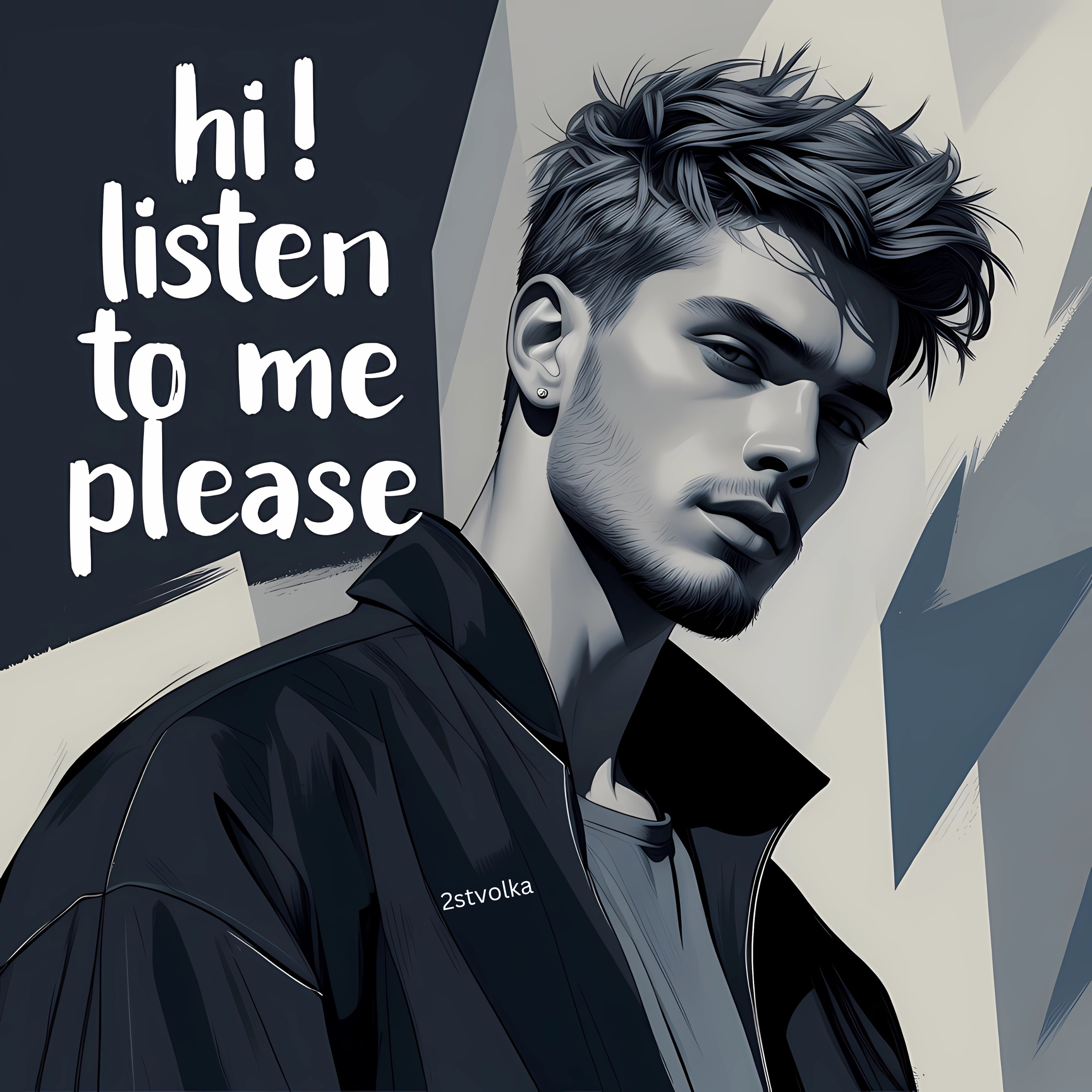 hi! listen to me please artwork