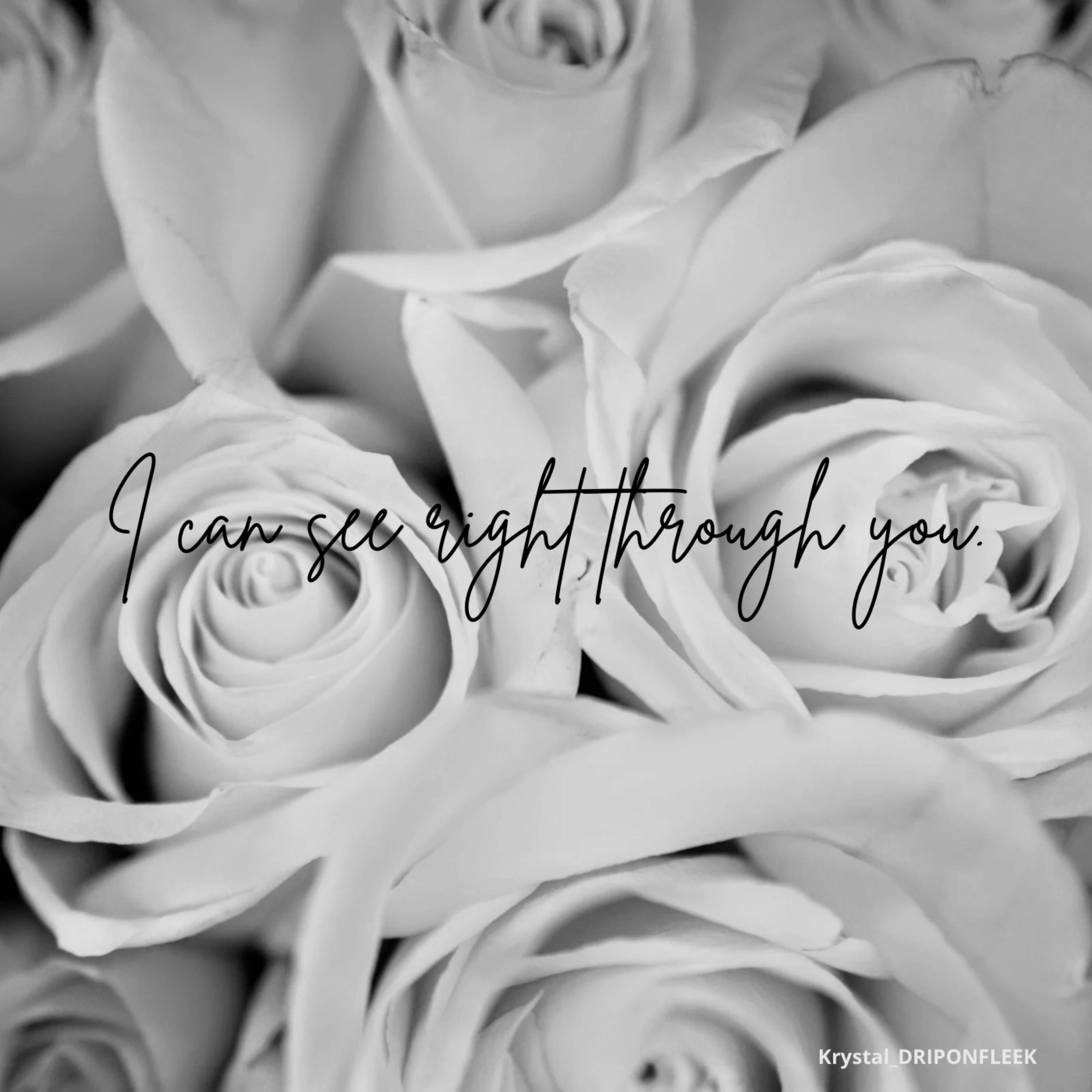 I Can See Right Through You. by Krystal_DRIPONFLEEK cover art