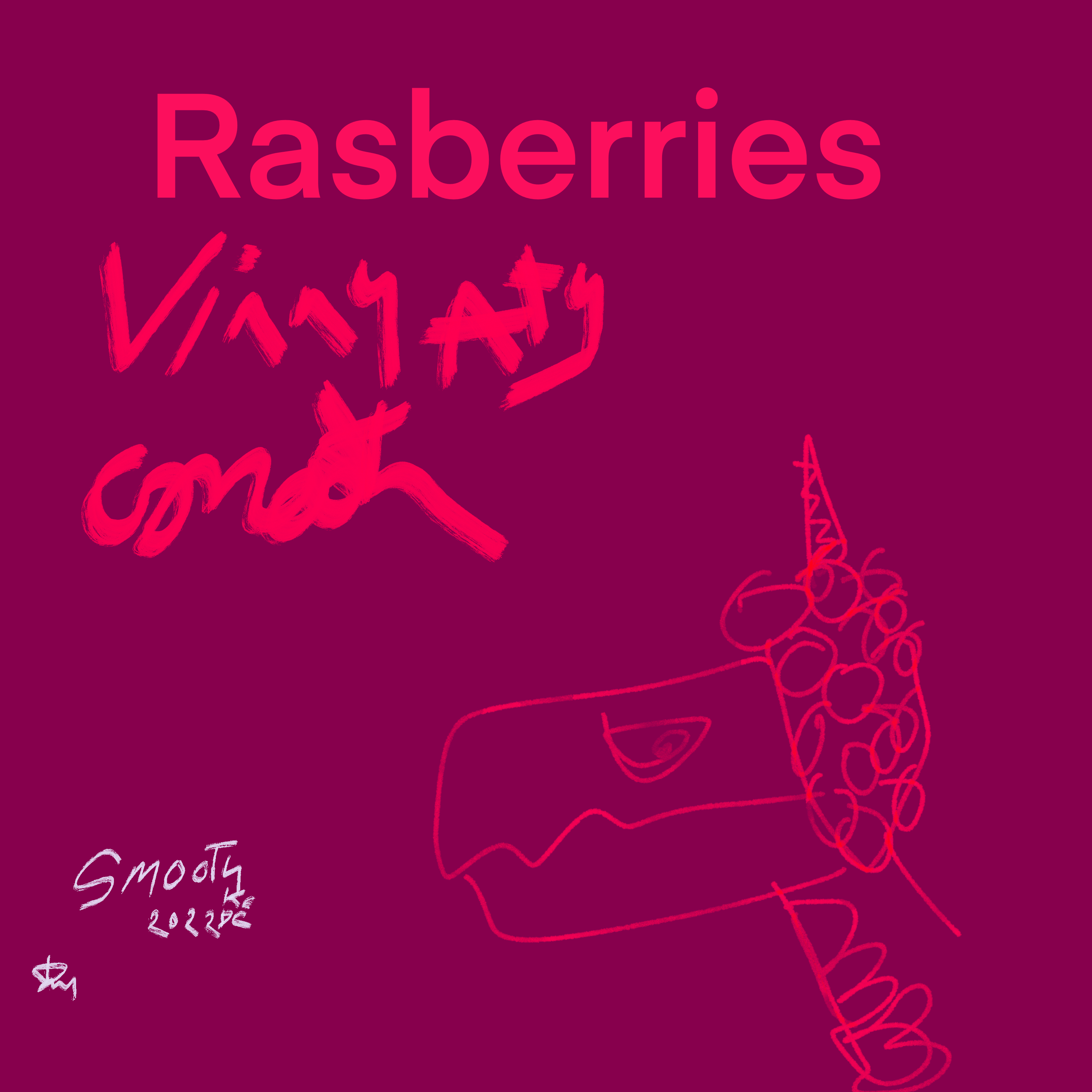 Rasberries artwork
