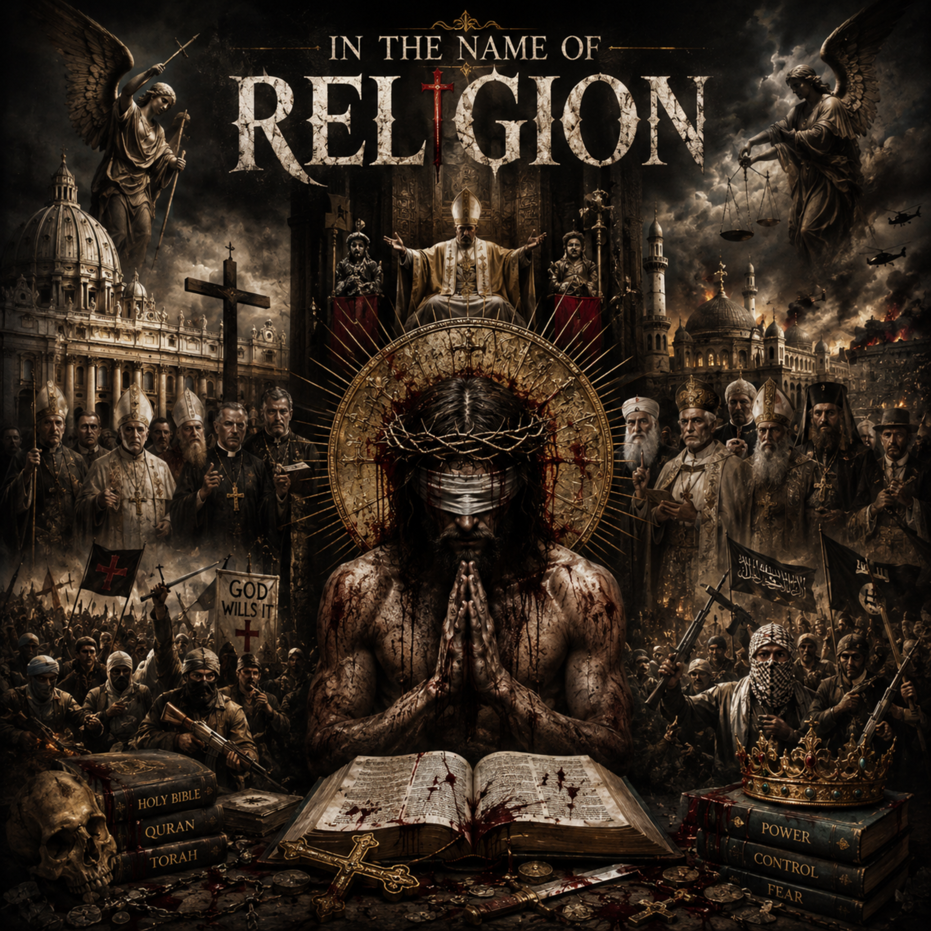 In The Name Of RELIGION by Gospel & Blues Meets Country cover art