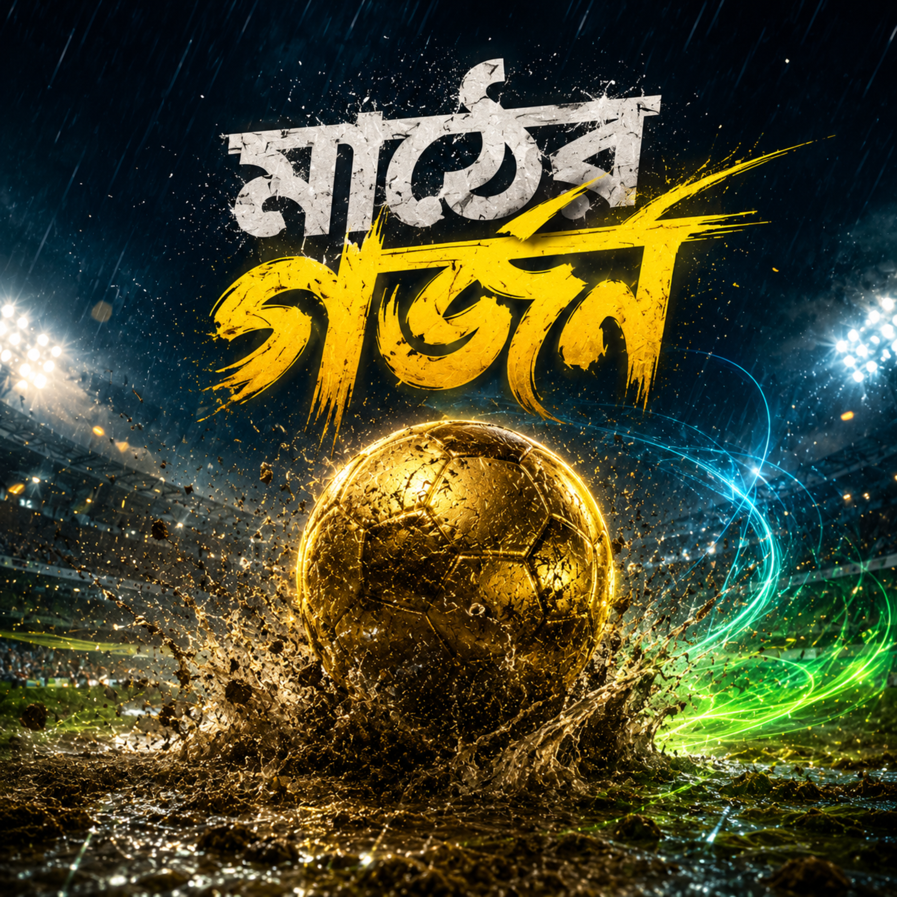 Roar of the Pitch (মাঠের গর্জন) by Rabiul Karim cover art
