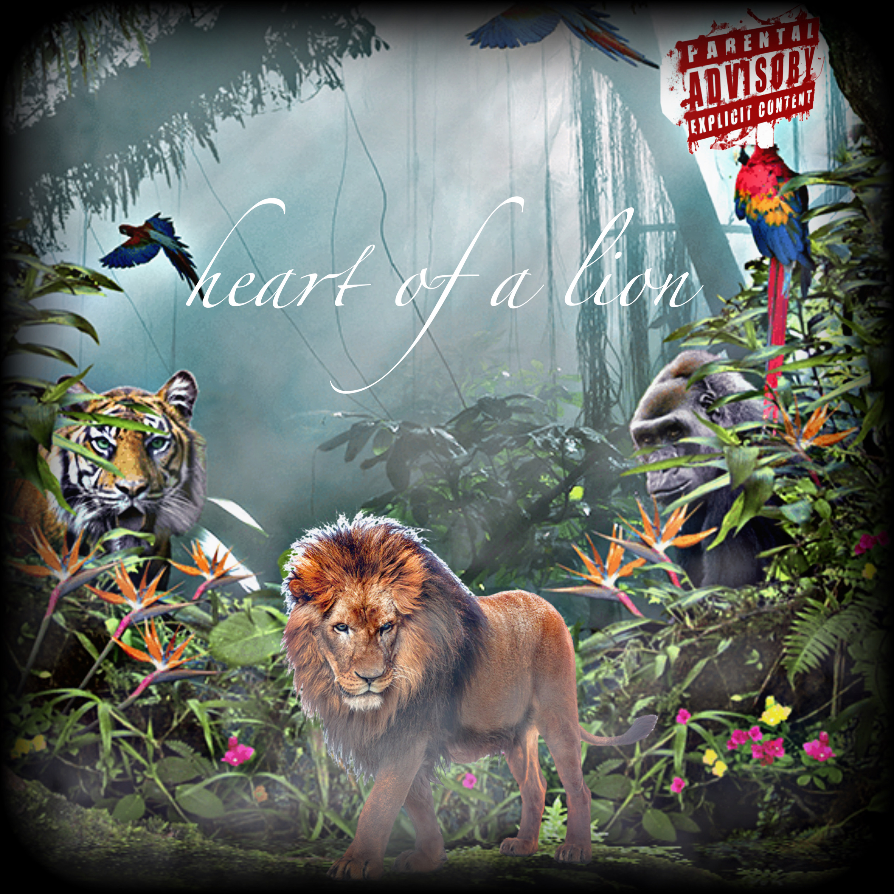 heart of a lion artwork