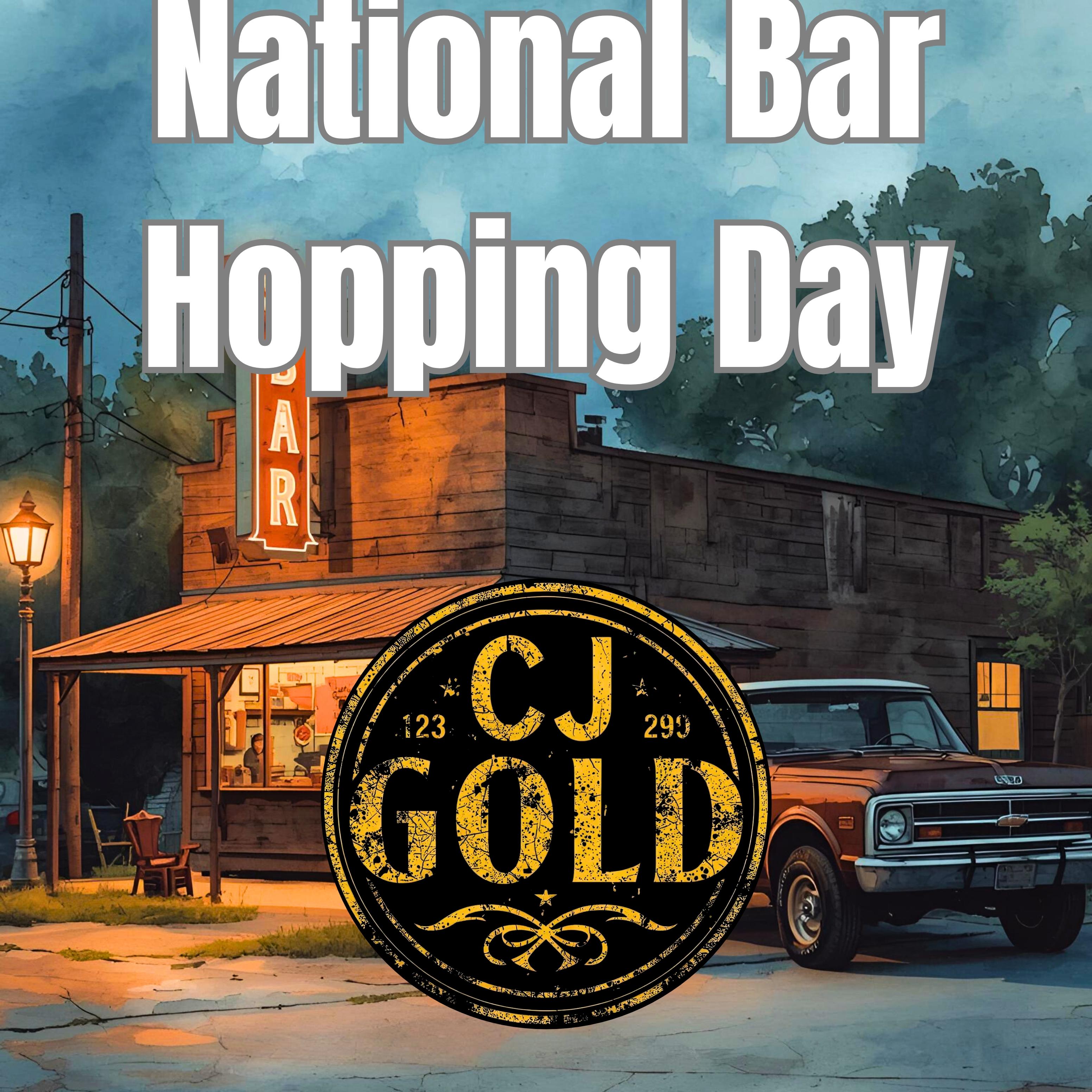 National Bar Hopping Day artwork
