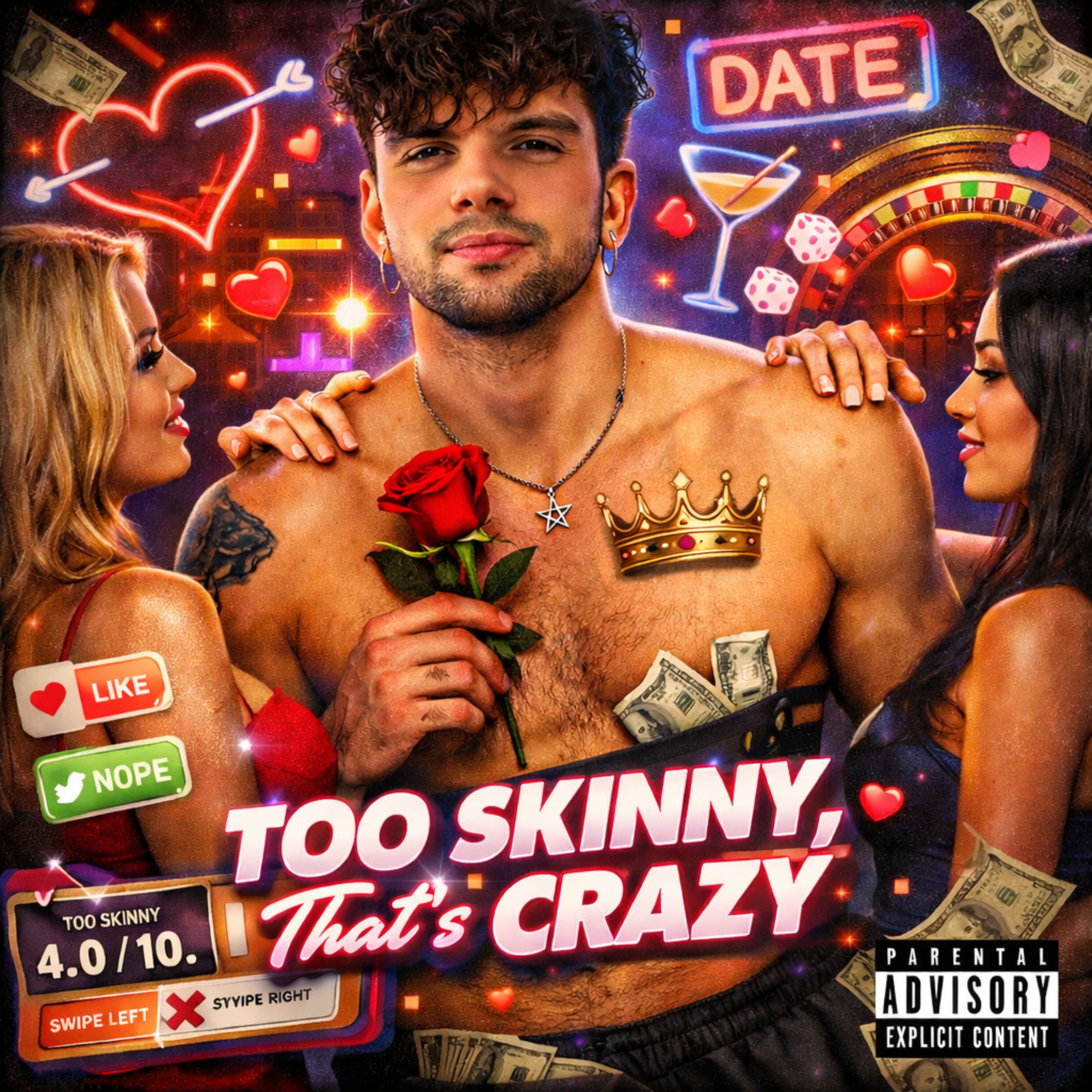 too skinny, that’s crazy artwork