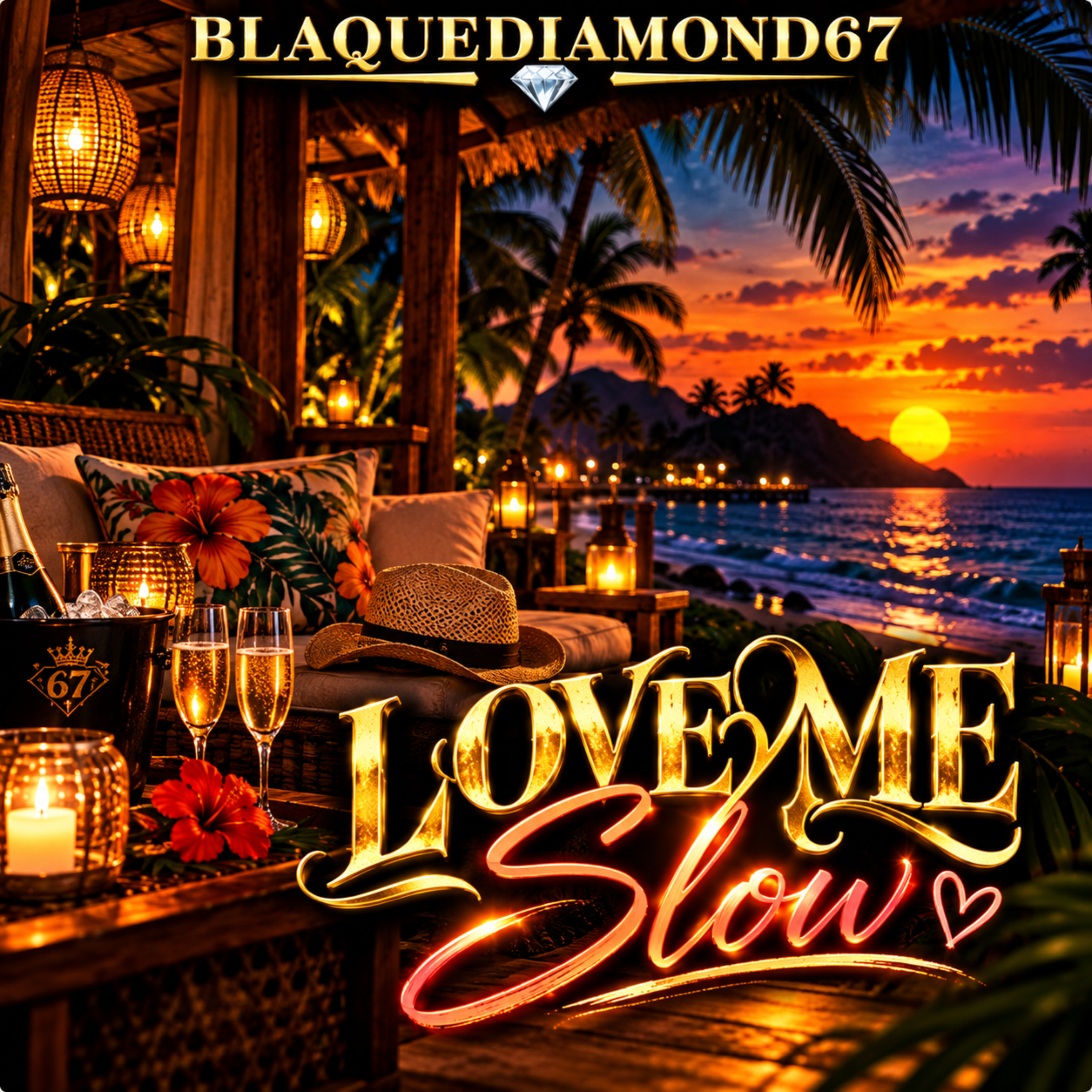 Love Me Slow by Blaquediamond67 cover art