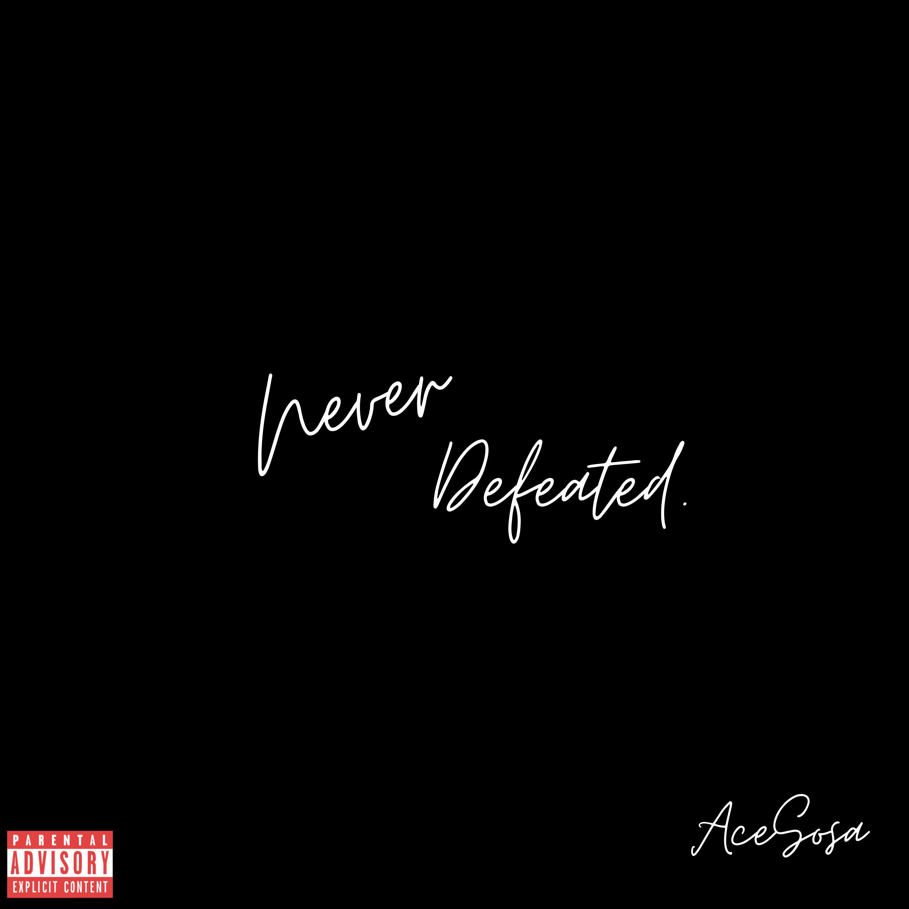 Never Defeated artwork