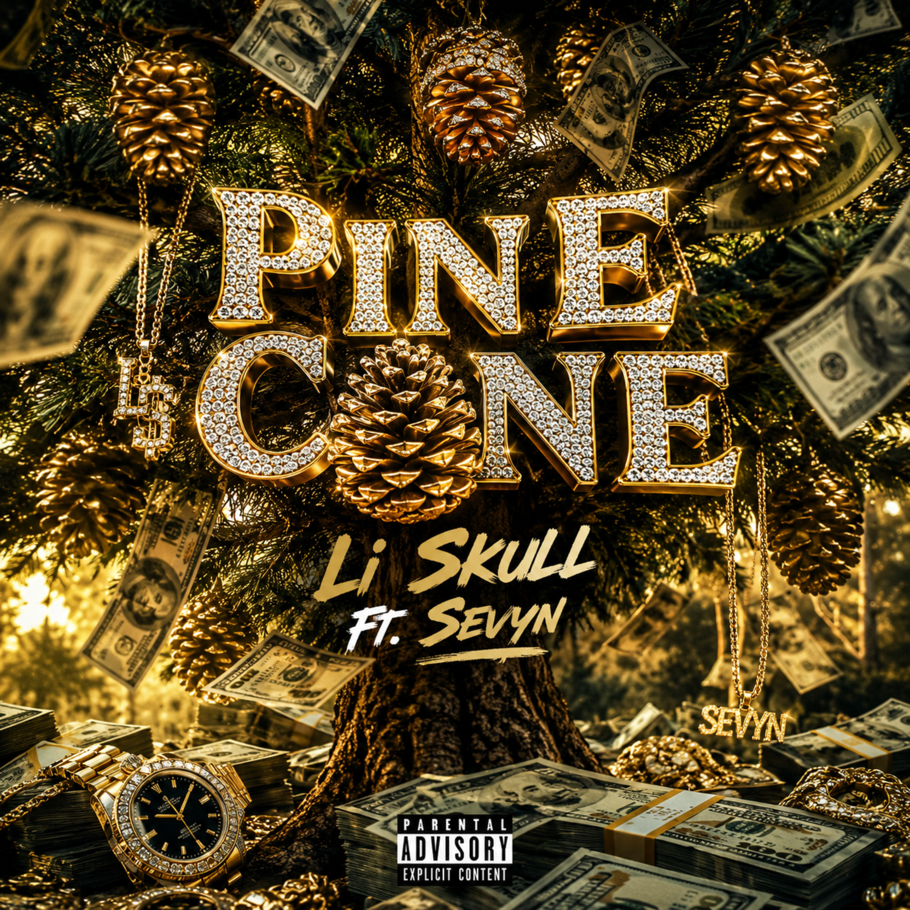 Pine Cone by Li Skull cover art
