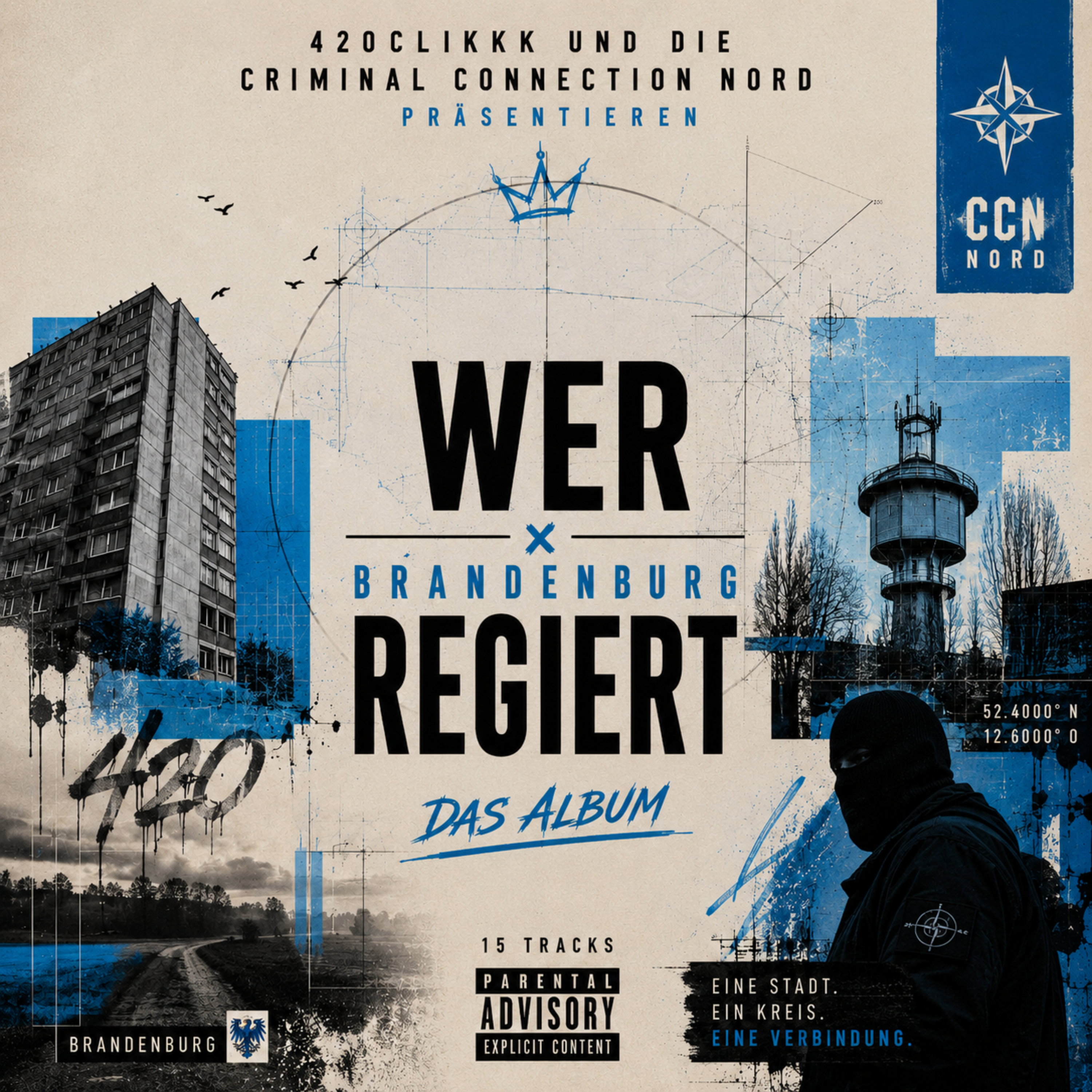 Wer Brandenburg regiert by A.K.A.R.420 cover art