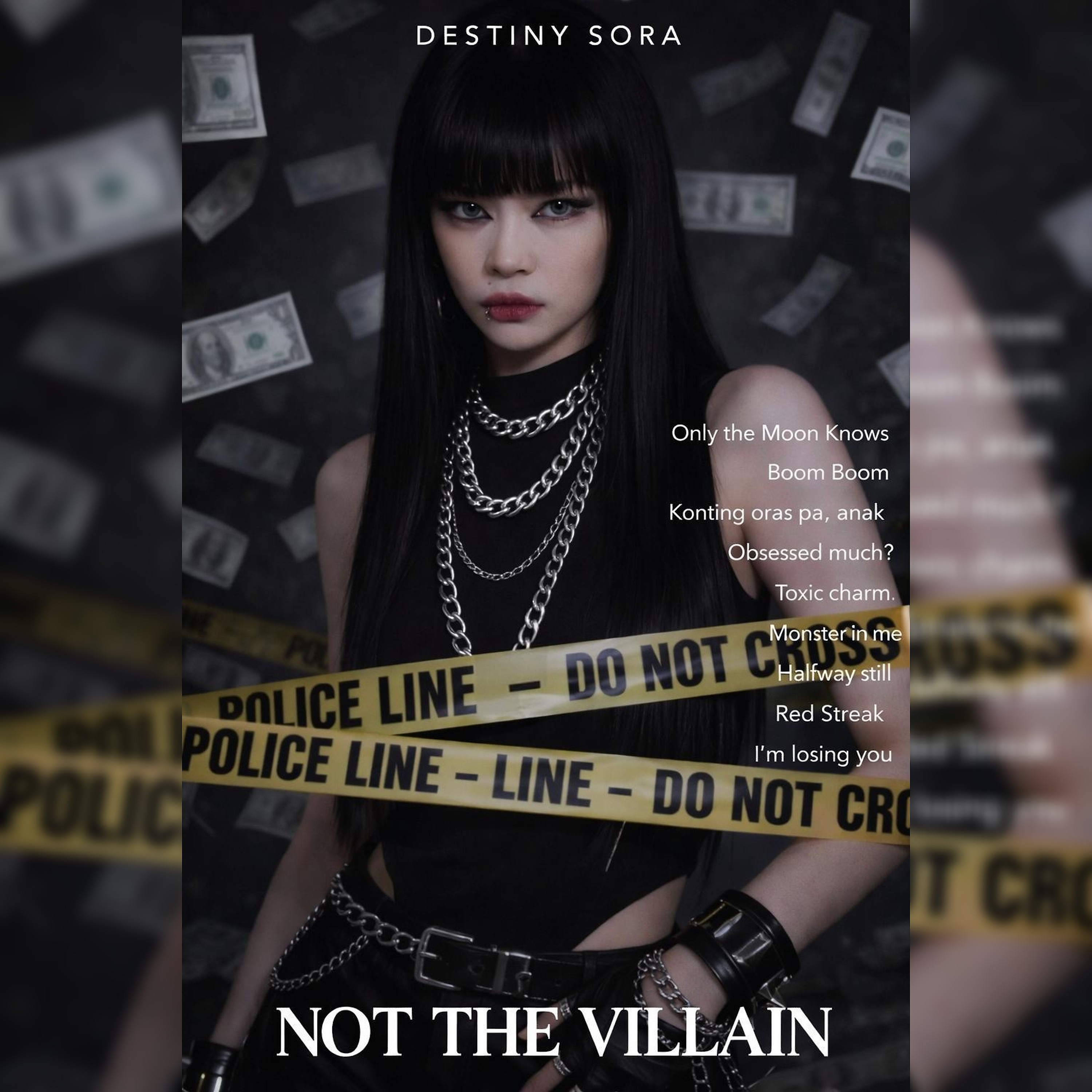 NOT THE VILLAIN artwork