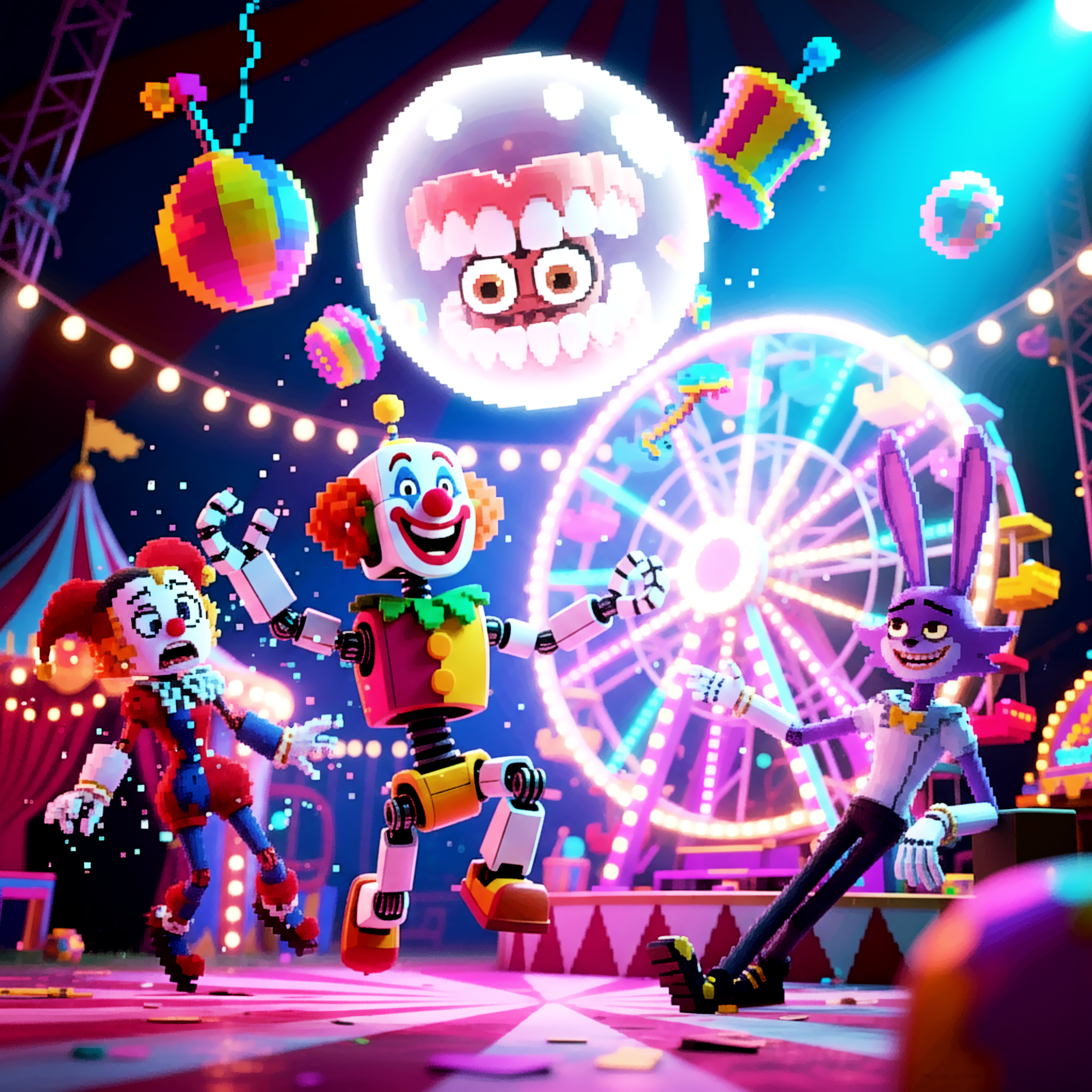 Circuit Circus Carnival The Amazing Digital Circus artwork
