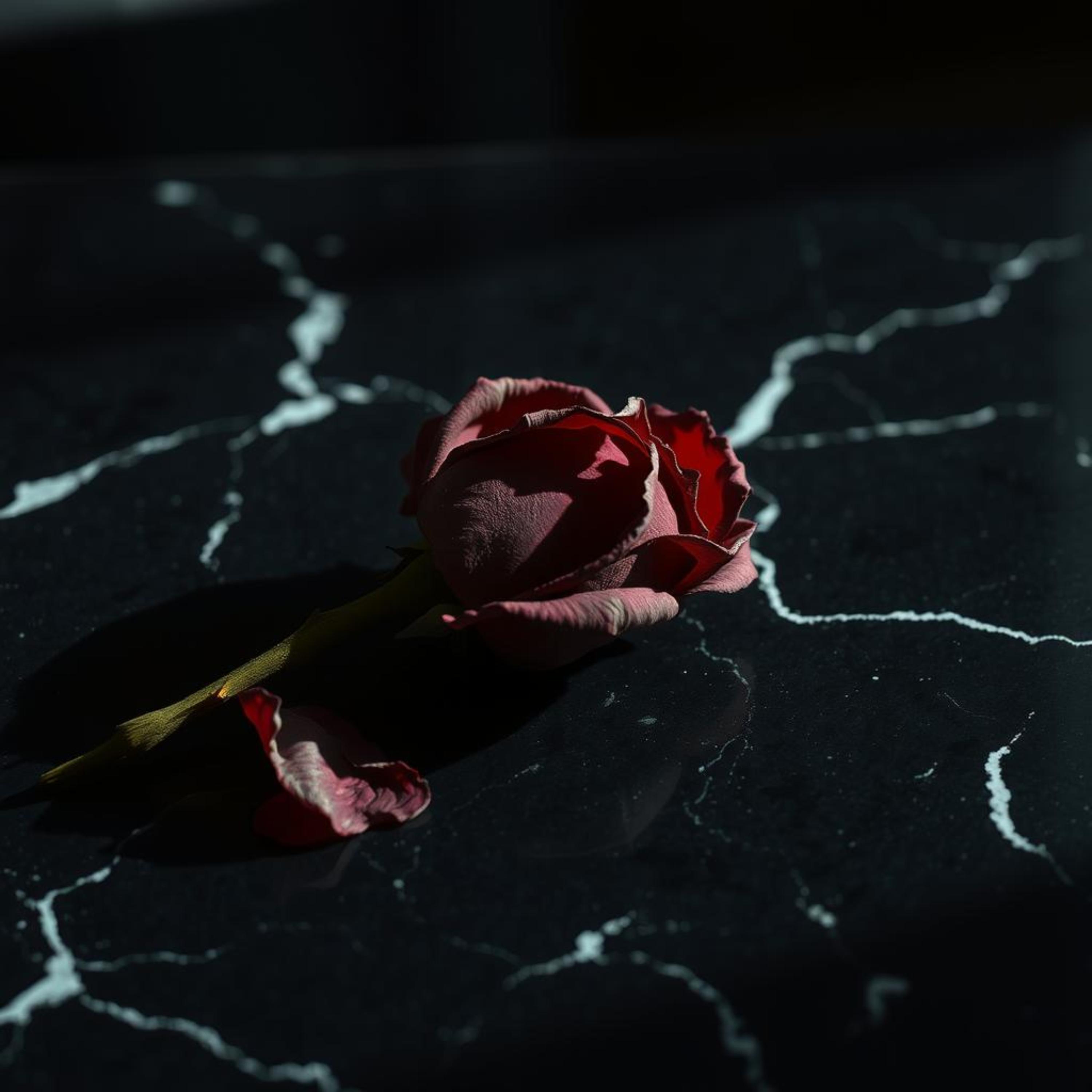 dead roses artwork