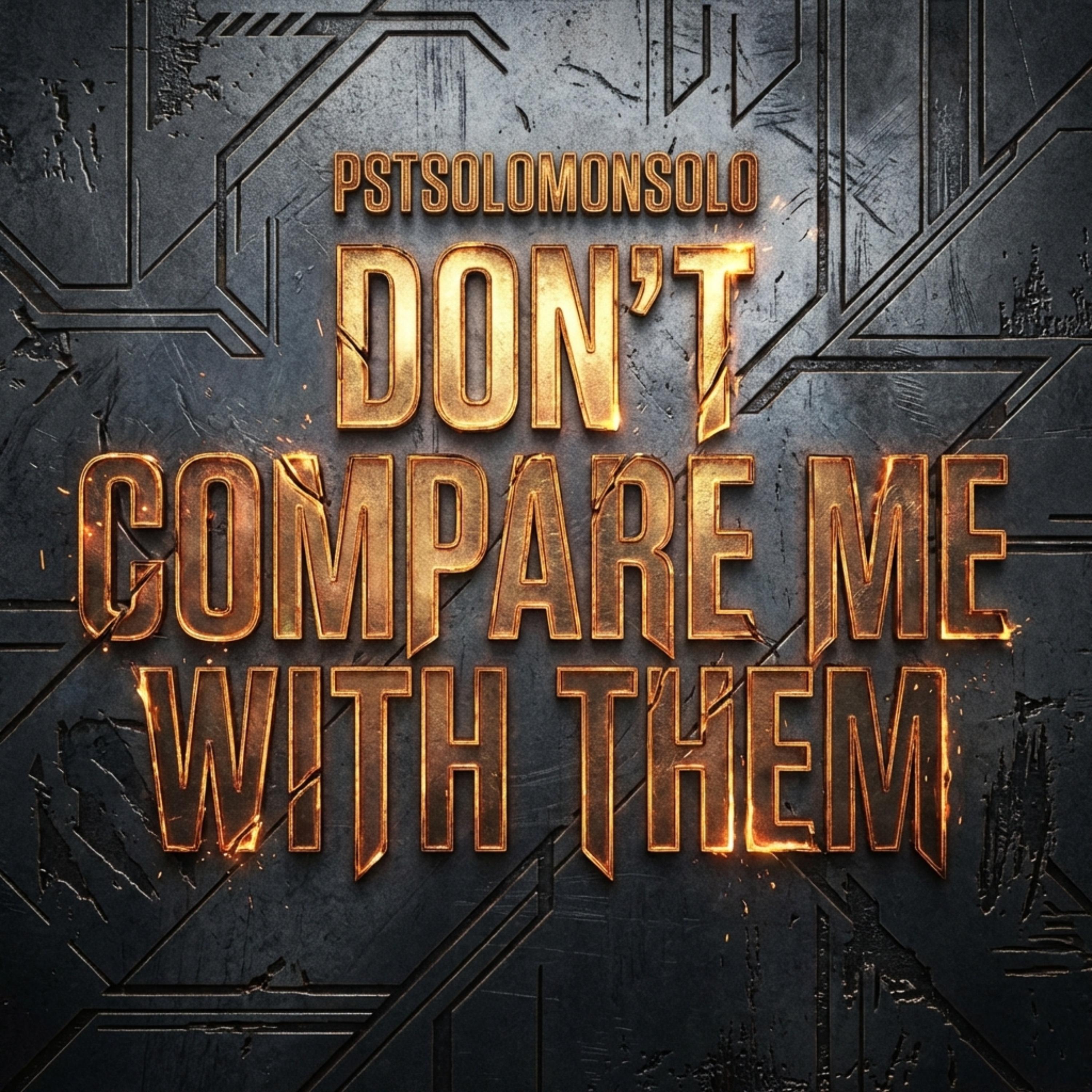 DON'T COMPARE ME WITH THEM artwork