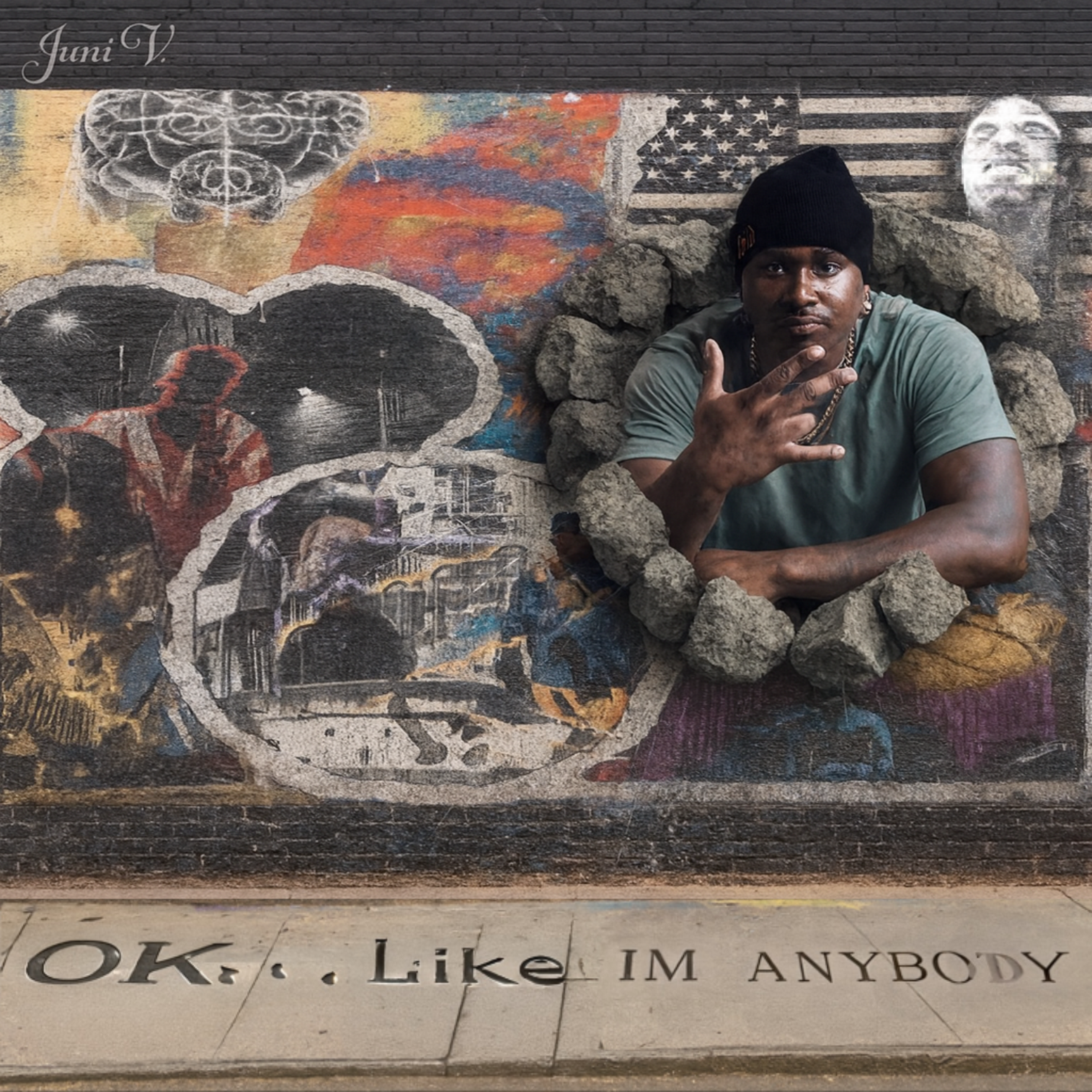 OK... Like I'm Anybody artwork