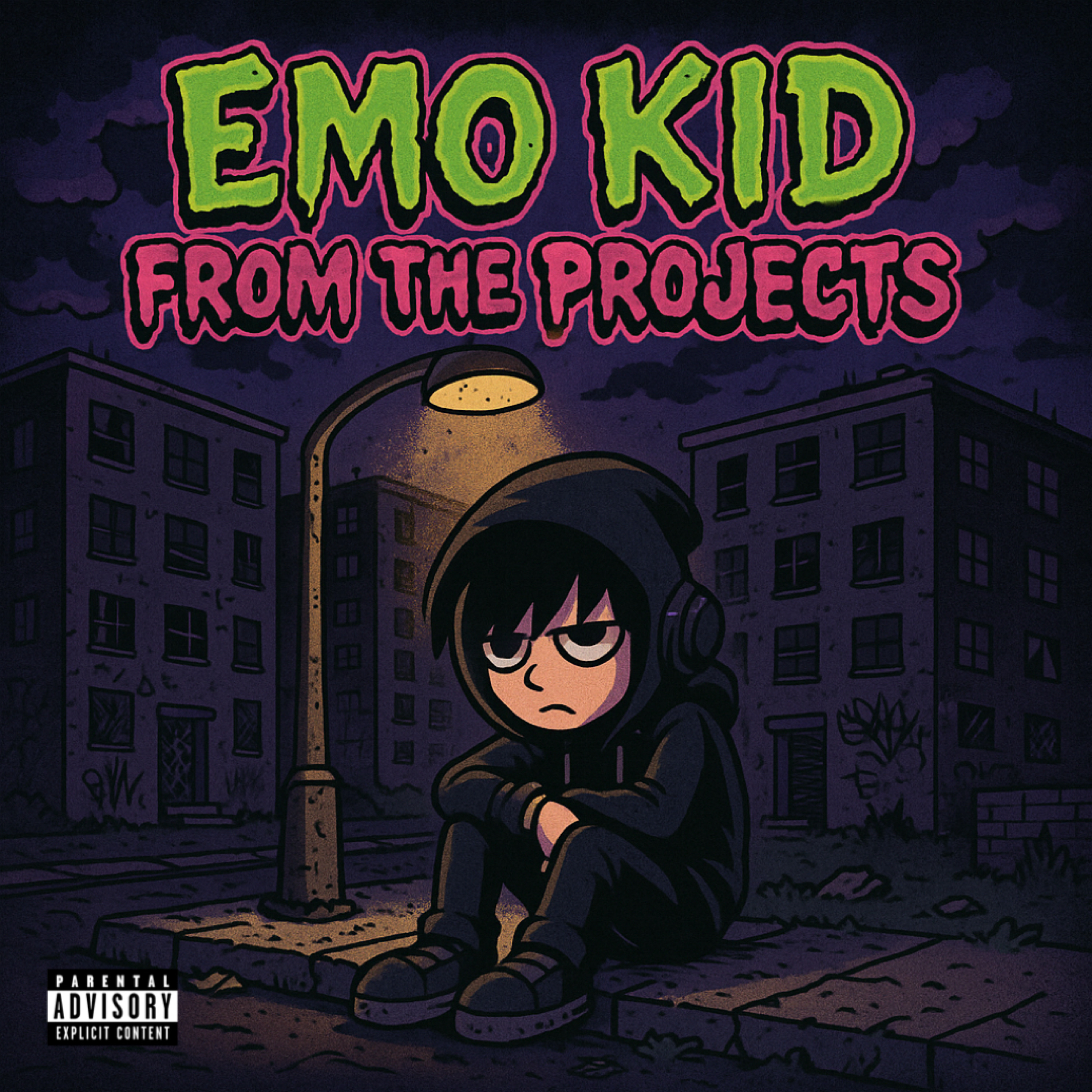 emo kid from the projects artwork