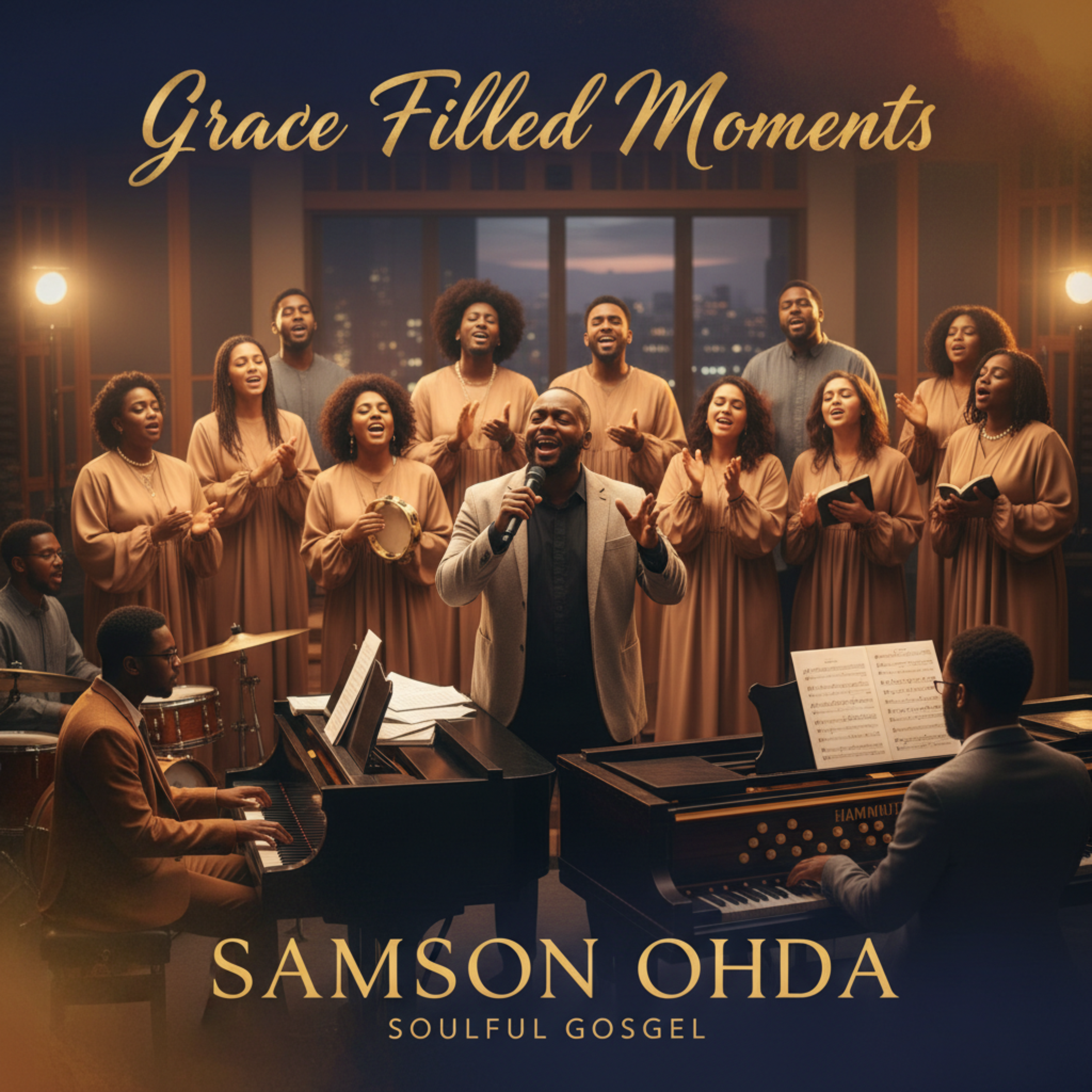 Grace Filled Moments by Samson Ohda  cover art